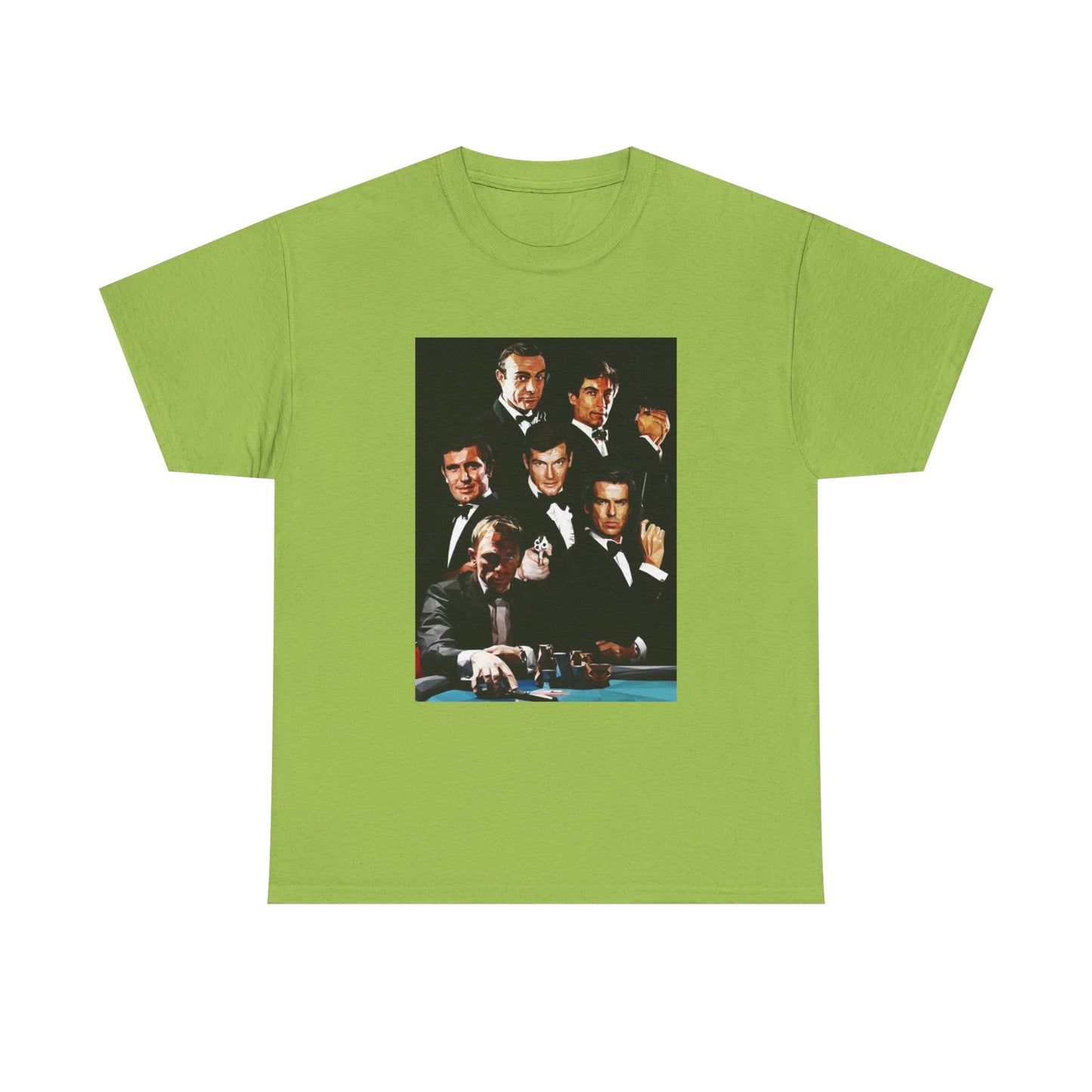 James Bond T-shirt Vintage Bond Collection Merch Unisex Heavy Cotton Tee