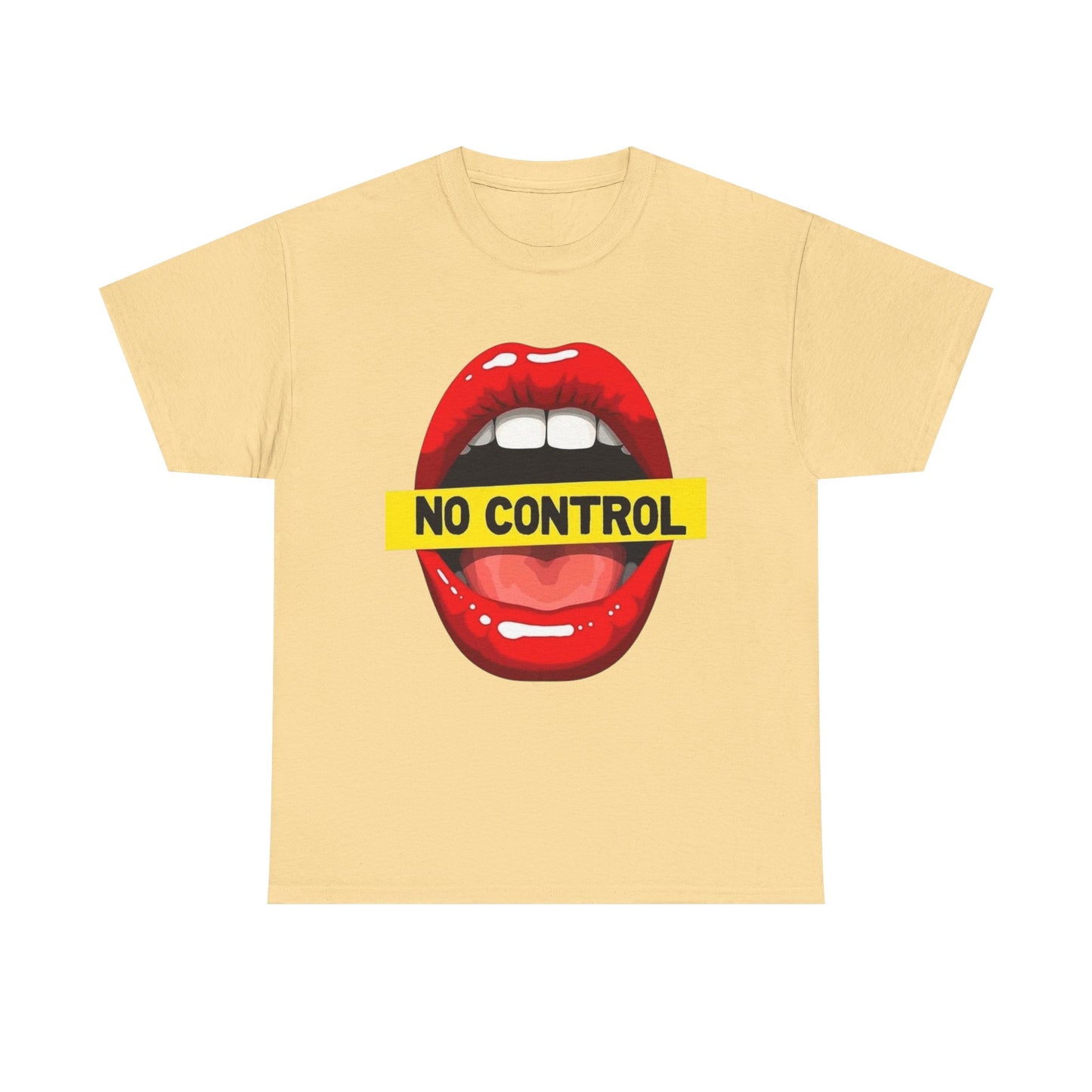 No Control Graphic T Shirt Unisex Heavy Cotton Tee