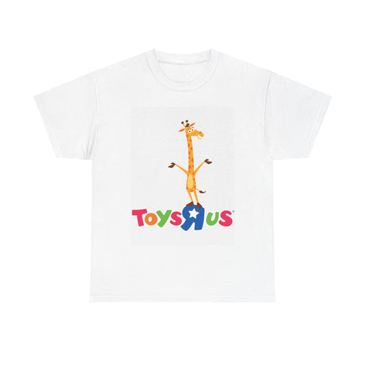 Toys R Us Geoffrey Tshirt Vintage Logo Kids 90s Unisex Heavy Cotton Tee