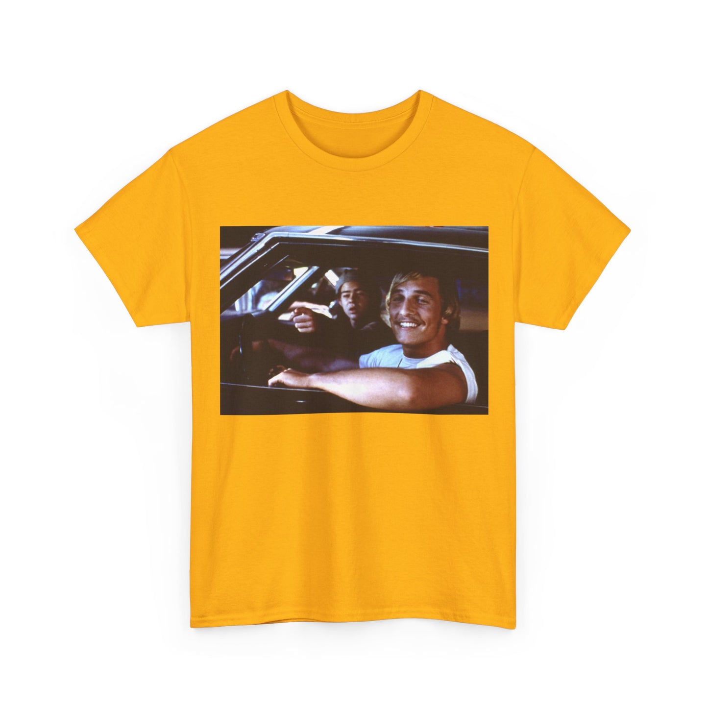Dazed and Confused Tshirt Vintage Movie Poster Retro Texas Unisex Heavy Cottonn