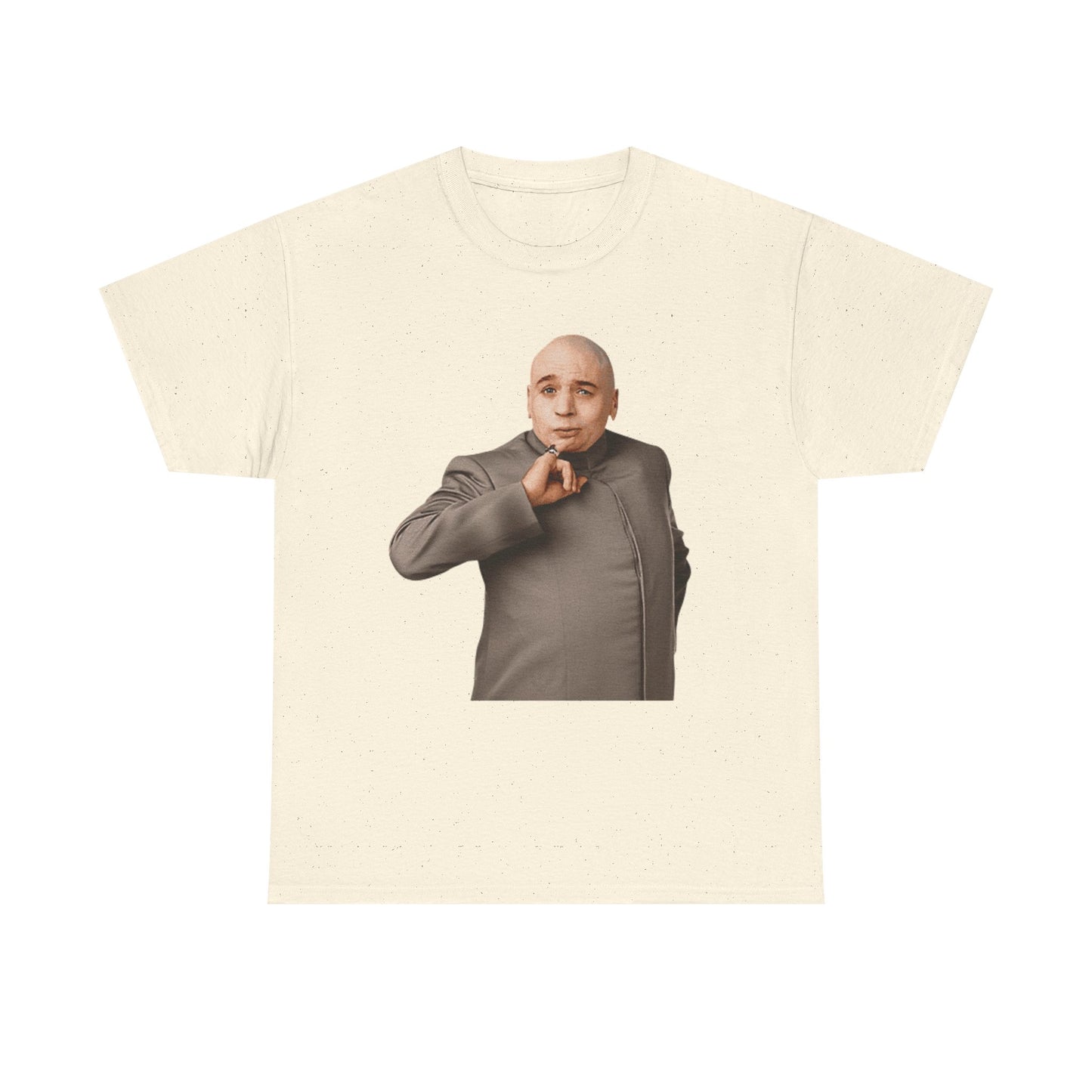 Dr Evil Funny Graphic T Shirt Austin Powers Retro Unisex Heavy Cotton Tee