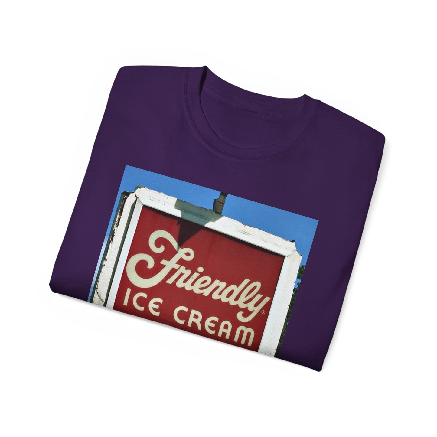 Friendlys ice cream T-shirt vintage New England restaurant chef Ultra Cotton Tee