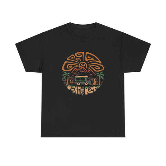 Roam Sweet Roam Camping Graphic T Shirt Unisex Heavy Cotton Tee