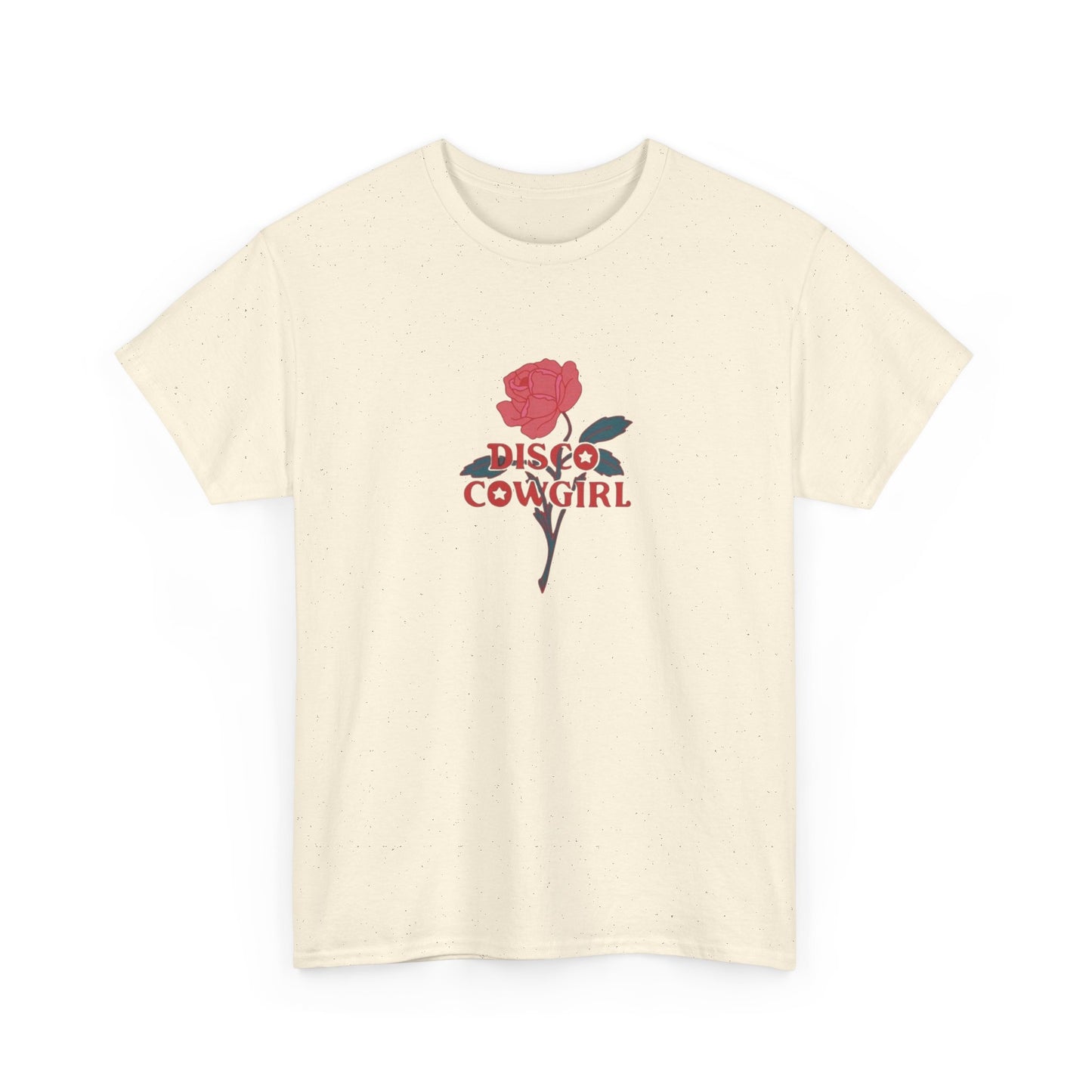 Disco Cowgirl Graphic T Shirt Unisex Heavy Cotton Tee Gift