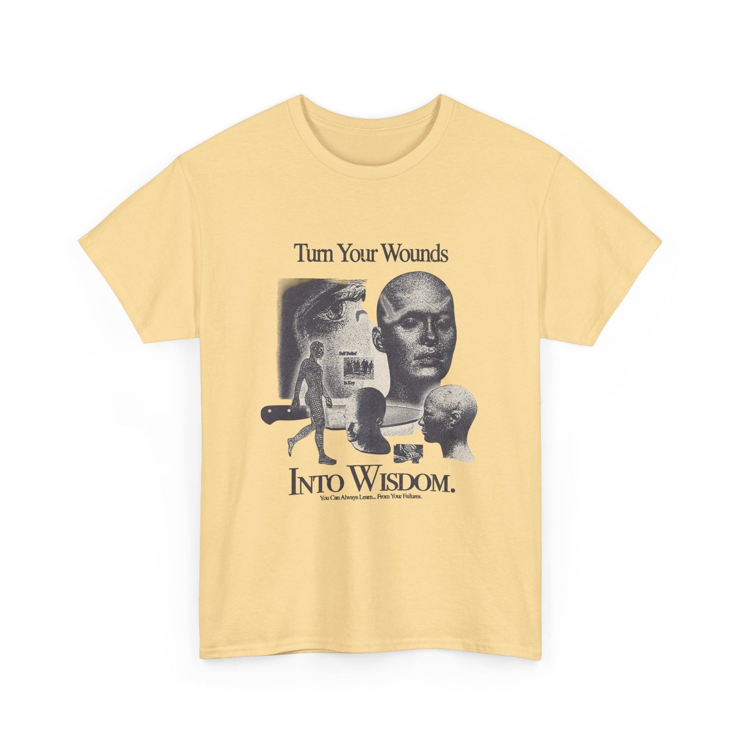 Turn Your Words Into Wisdom Graphic T Shirt Unisex Gift New AMERICAN VINTAGE