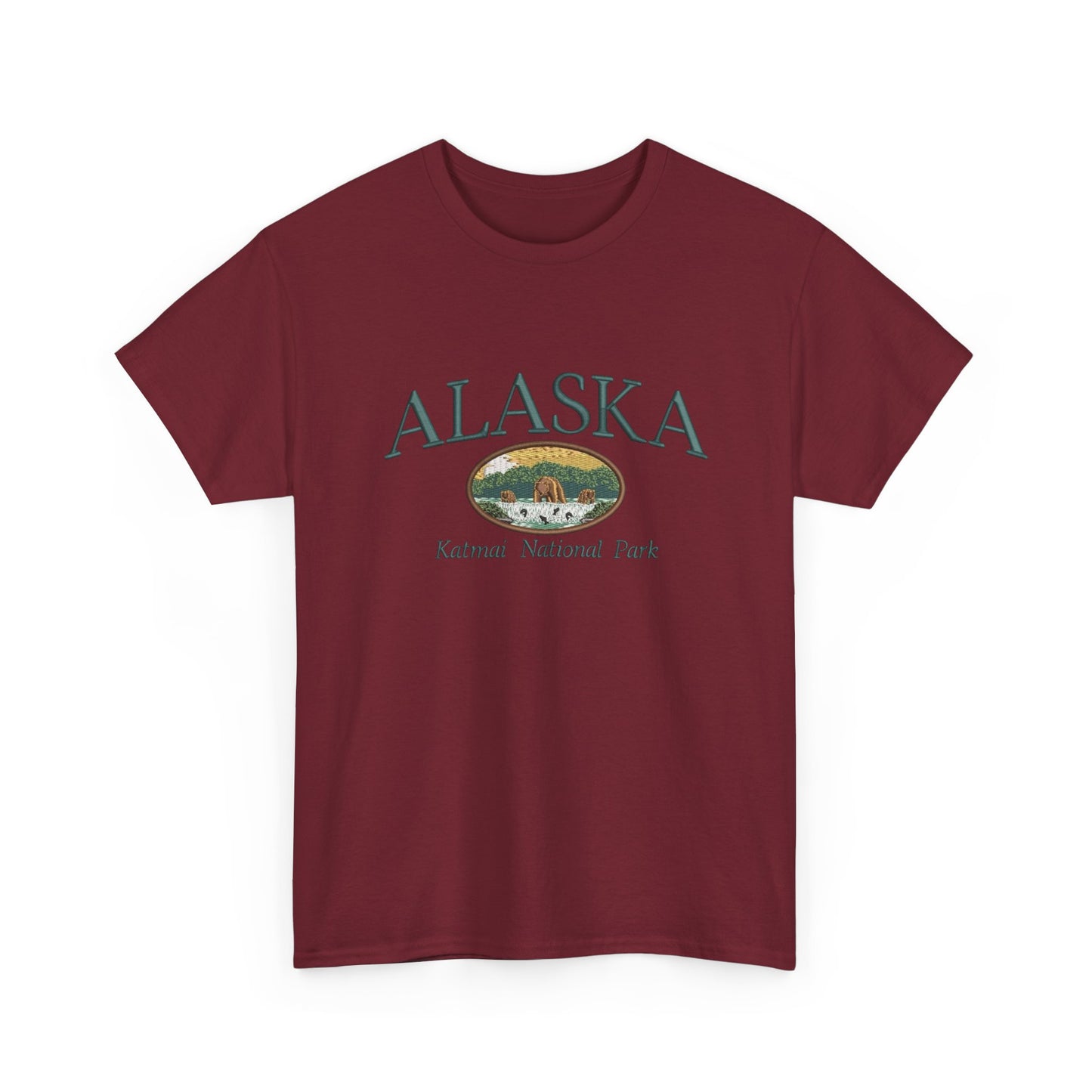 Alaska Graphic T Shirt NEW Unisex Heavy Cotton Tee
