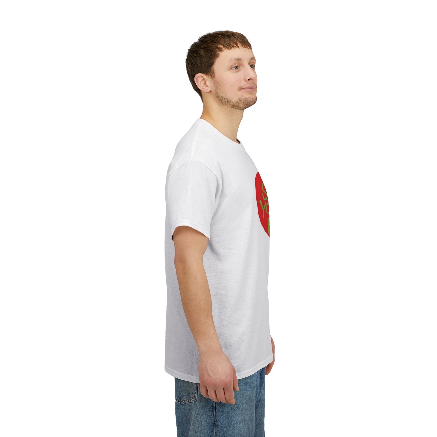 Support Your Local Farmer Graphic T Shirt Men's Heavy Cotton Tee