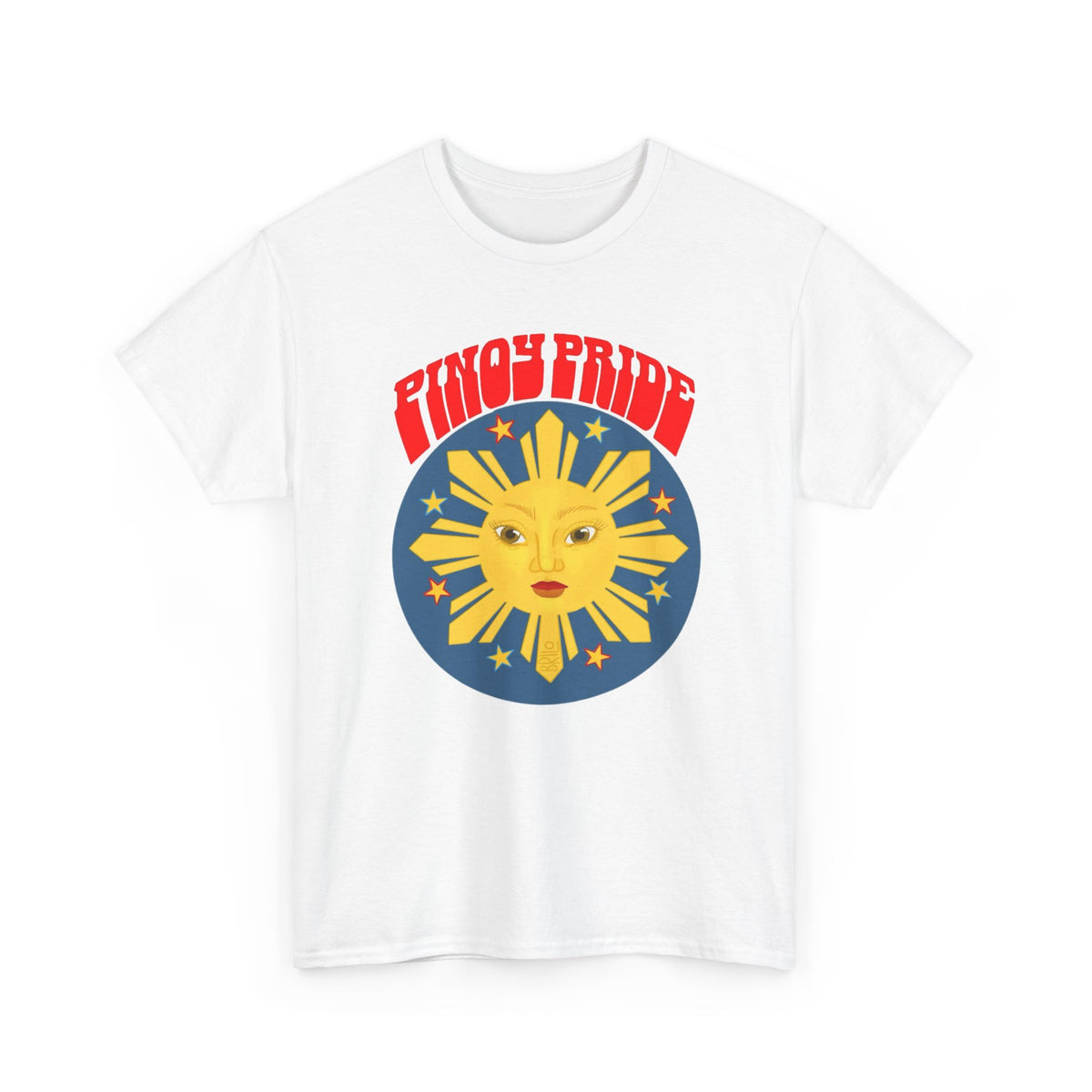 Pinoy Pride Graphic T Shirt Men's Classic Filipino Heavy Cotton Tee