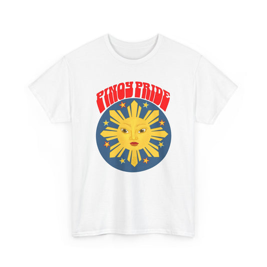 Pinoy Pride Graphic T Shirt Men's Classic Filipino Heavy Cotton Tee