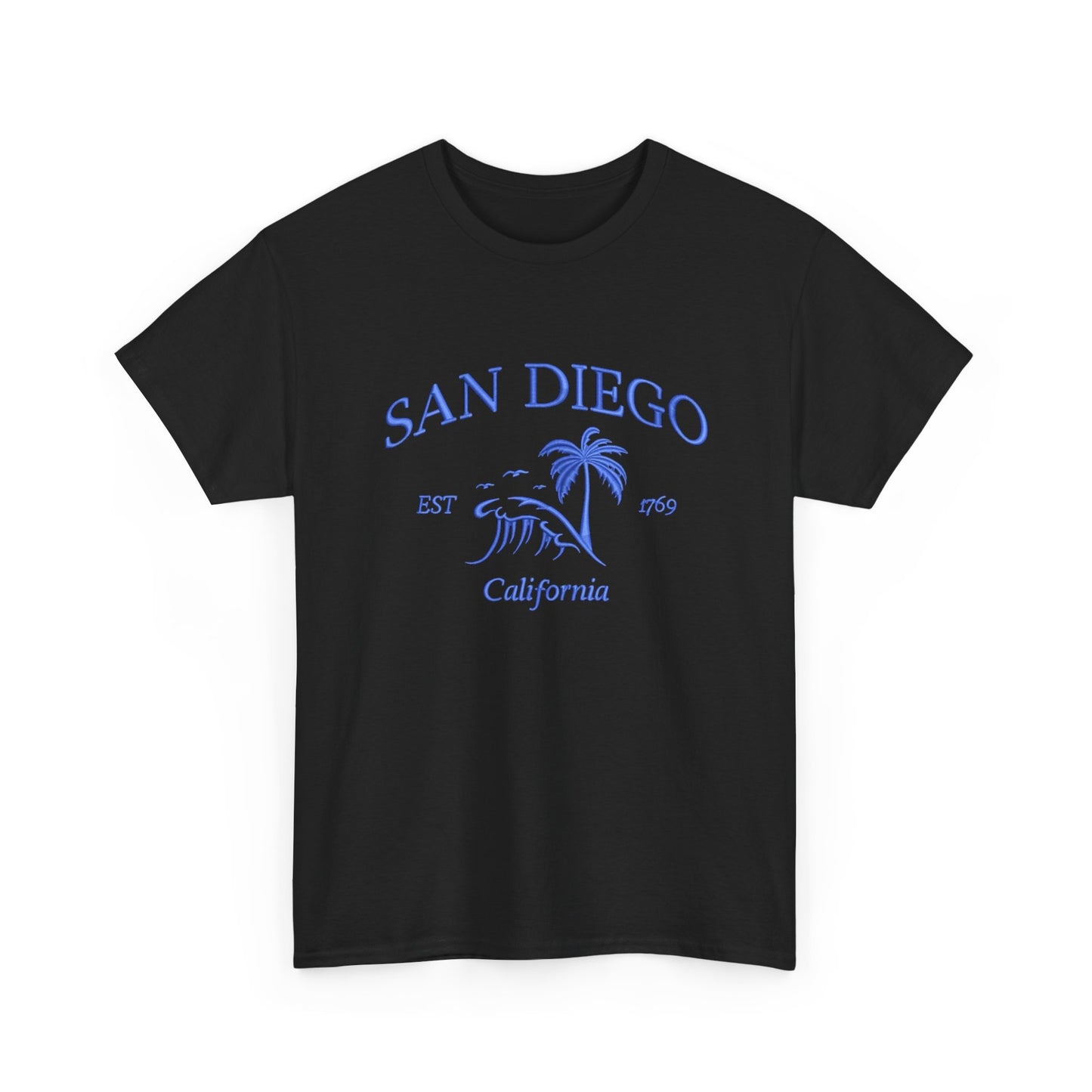 San Diego California Graphic T Shirt NEW Unisex Heavy Cotton Tee