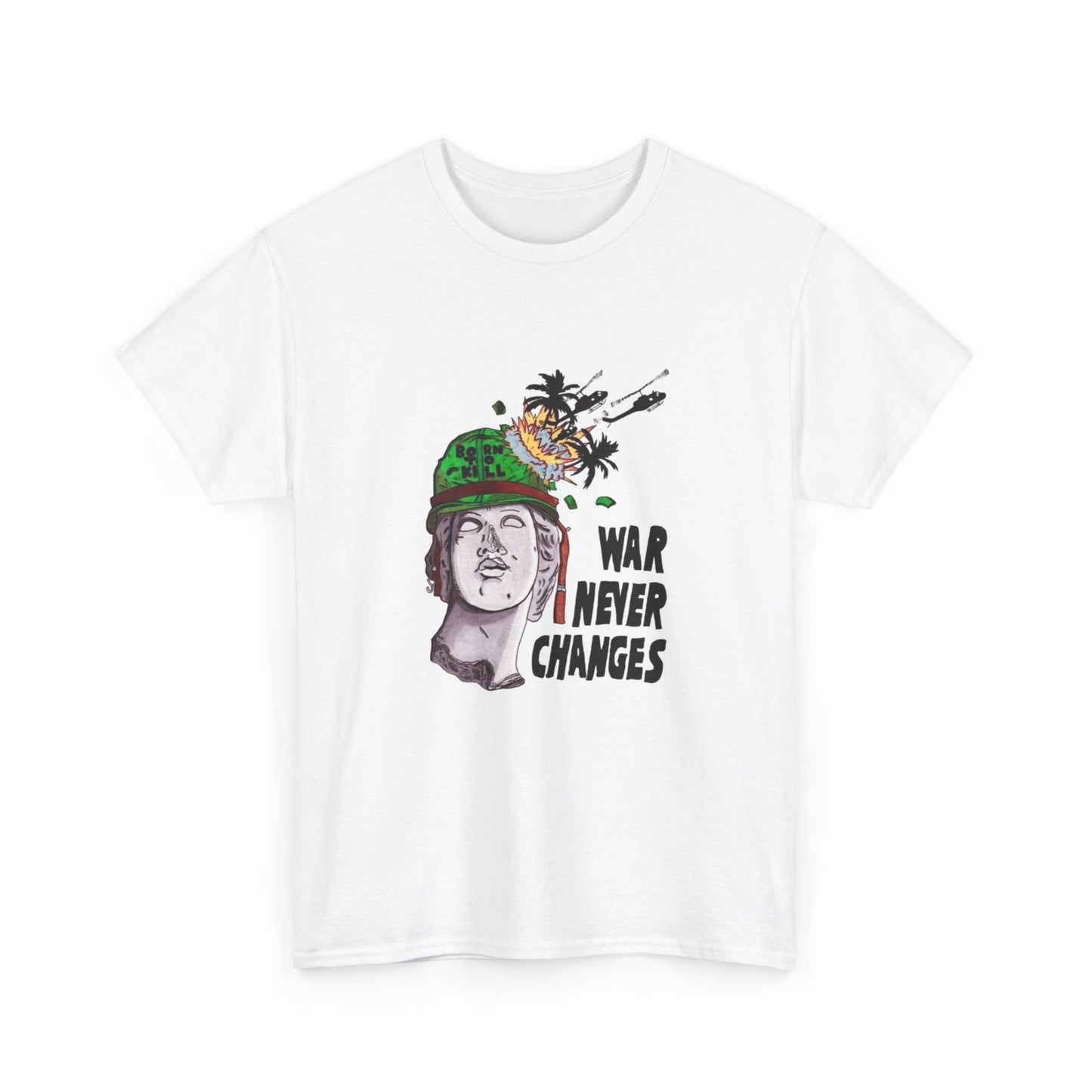 War Never Changes Shirt Full Metal Jacket Retro Unisex Heavy Cotton Tee