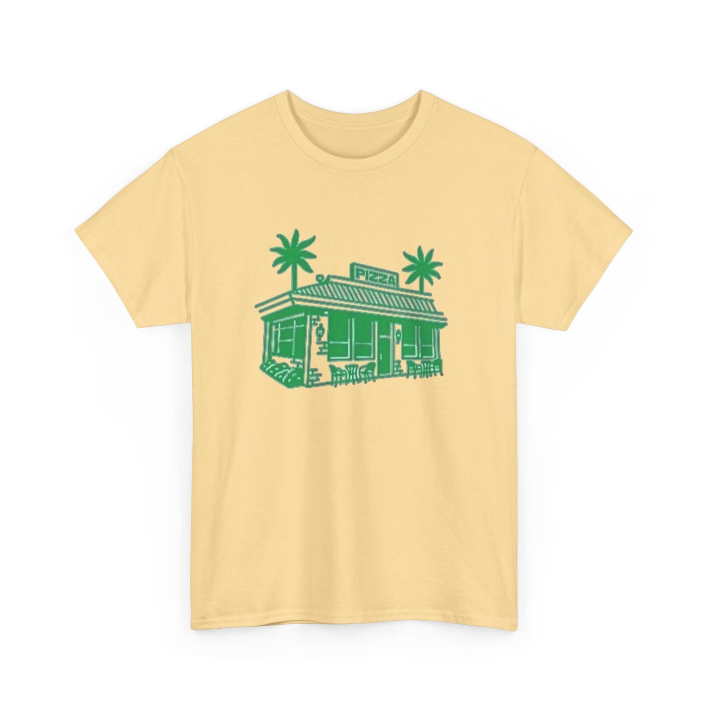 Pizza Shop Retro Graphic T Shirt NEW Vintage Unisex Heavy Cotton Tee