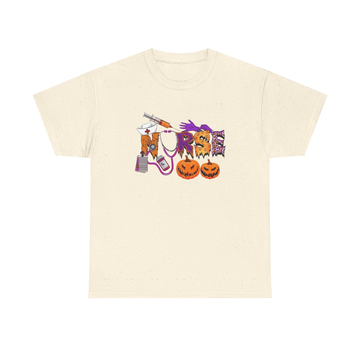 Halloween Nurse Graphic T Shirt NEW Unisex Heavy Cotton Tee