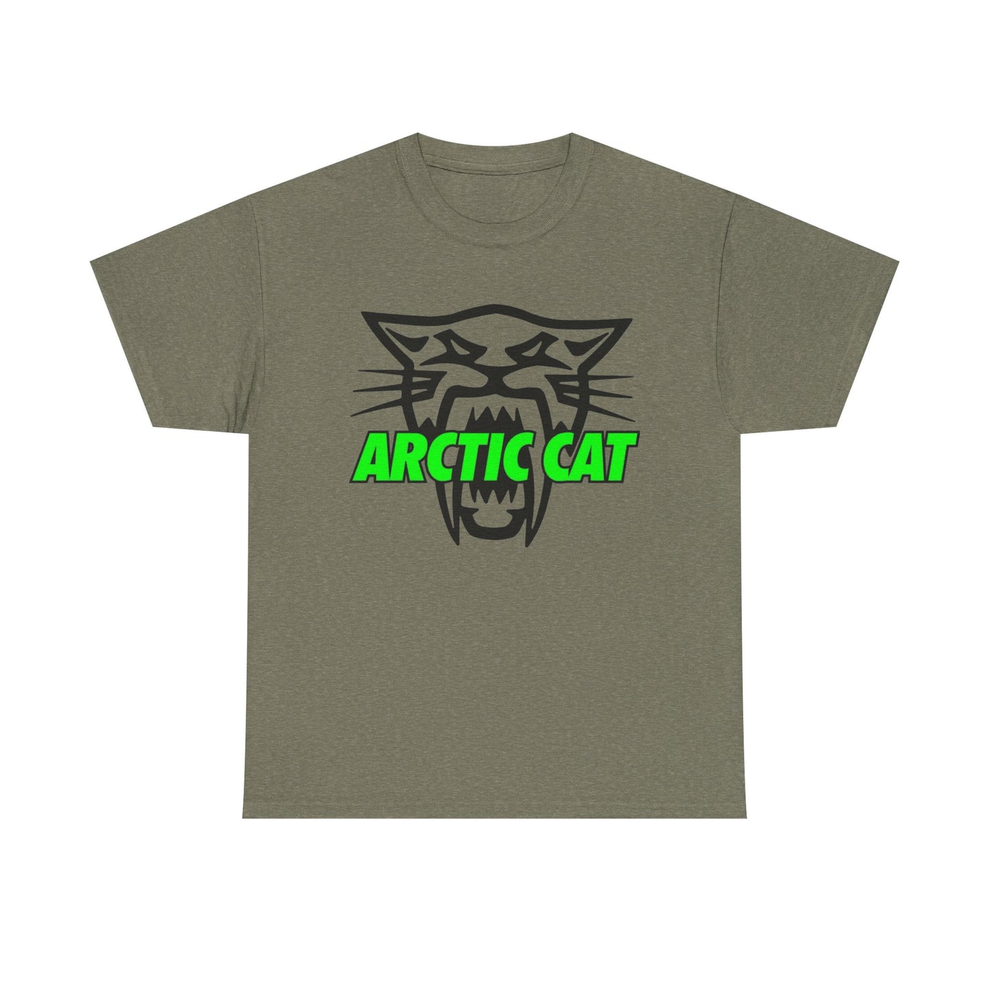 Arctic Cat Retro 90s Graphic T Shirt Unisex Heavy Cotton Tee NEW