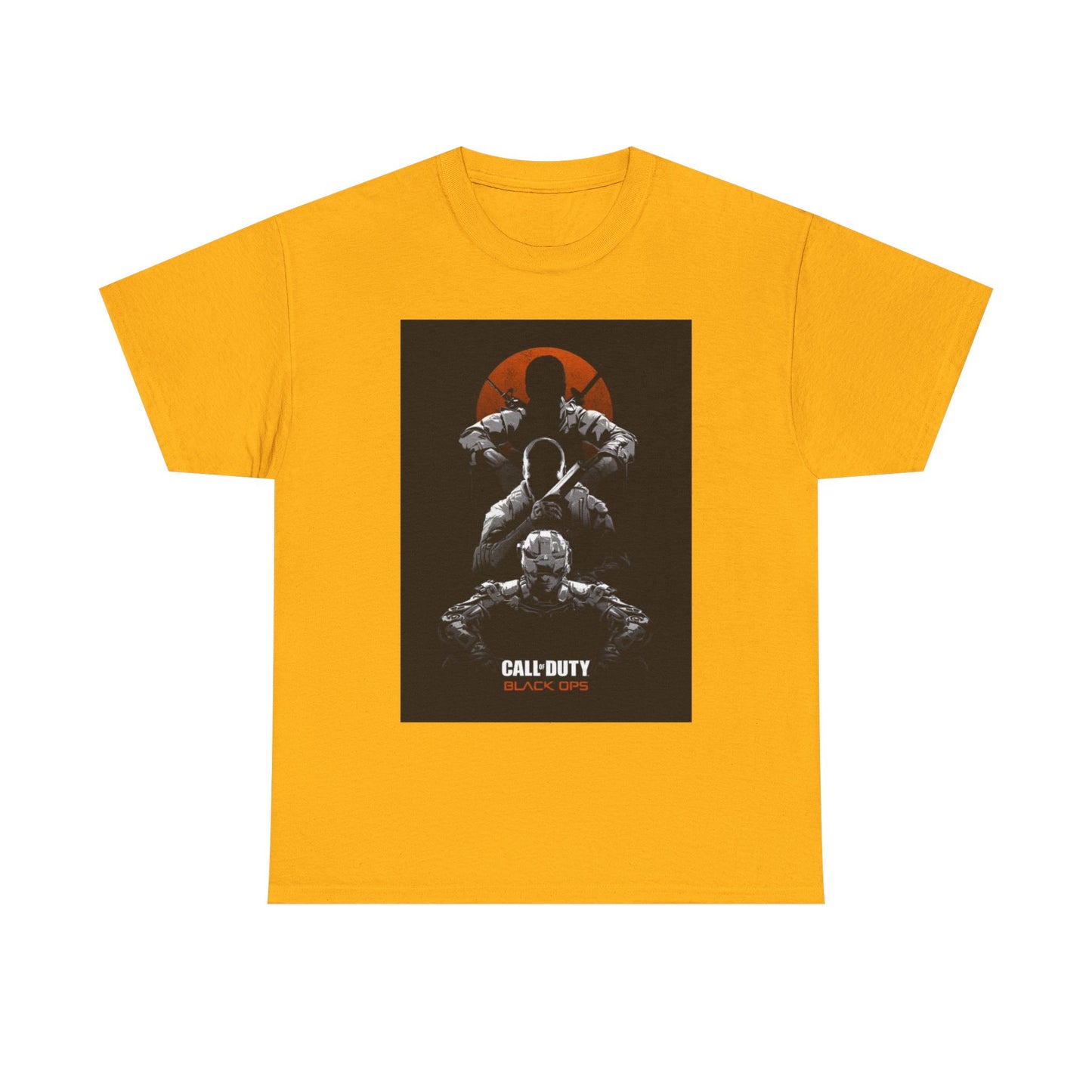 Call of Duty Black OPS Tshirt Retro gamer Xbox gaming Unisex Heavy Cotton Tee