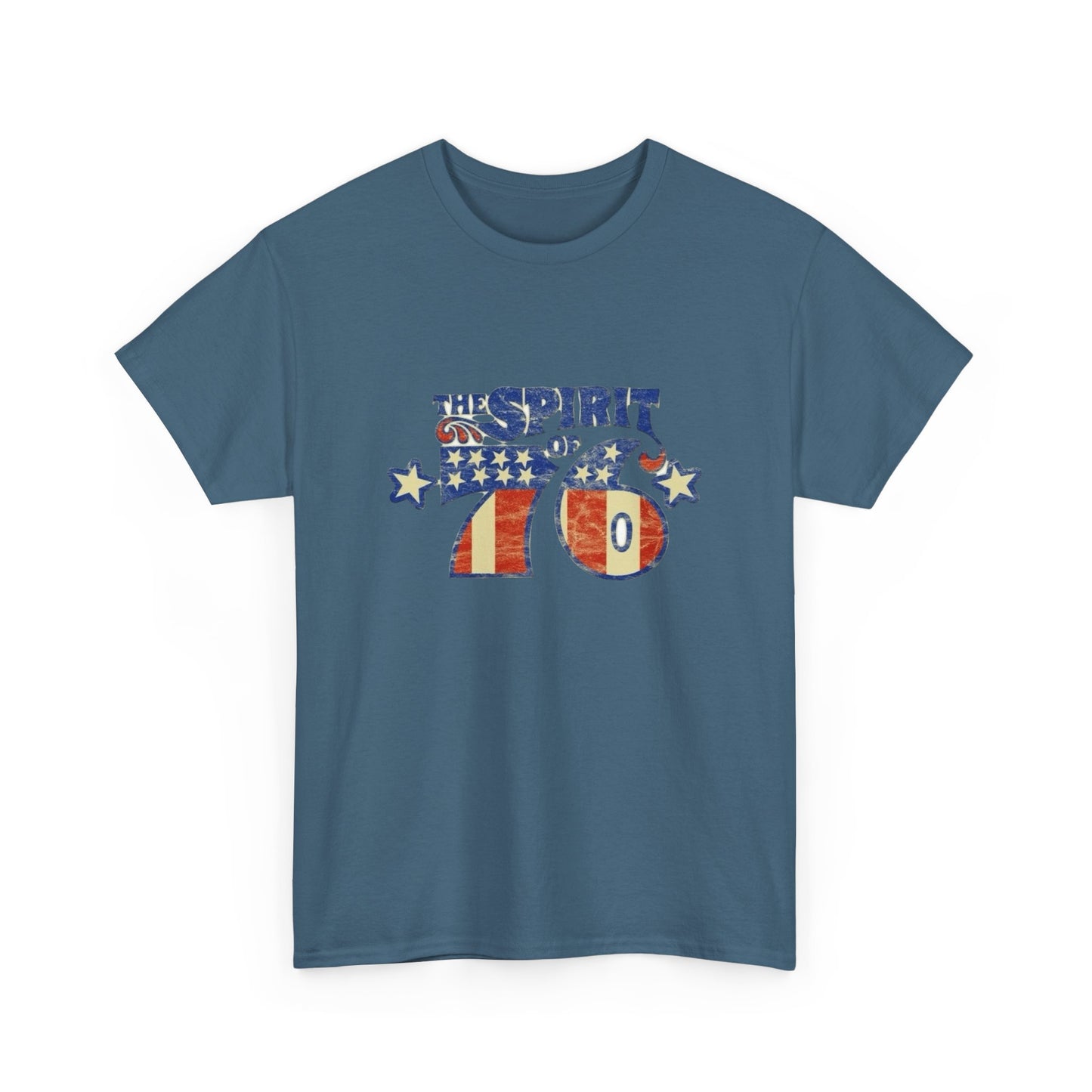 The Spirit Of 76 USA Graphic T Shirt Adult New Tee