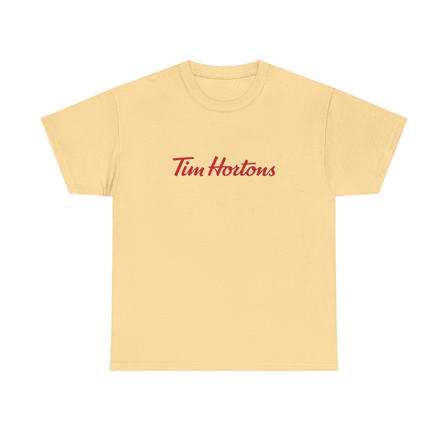 Tim Hortons Retro Graphic T Shirt ADULT NEW Heavy Cotton Tee