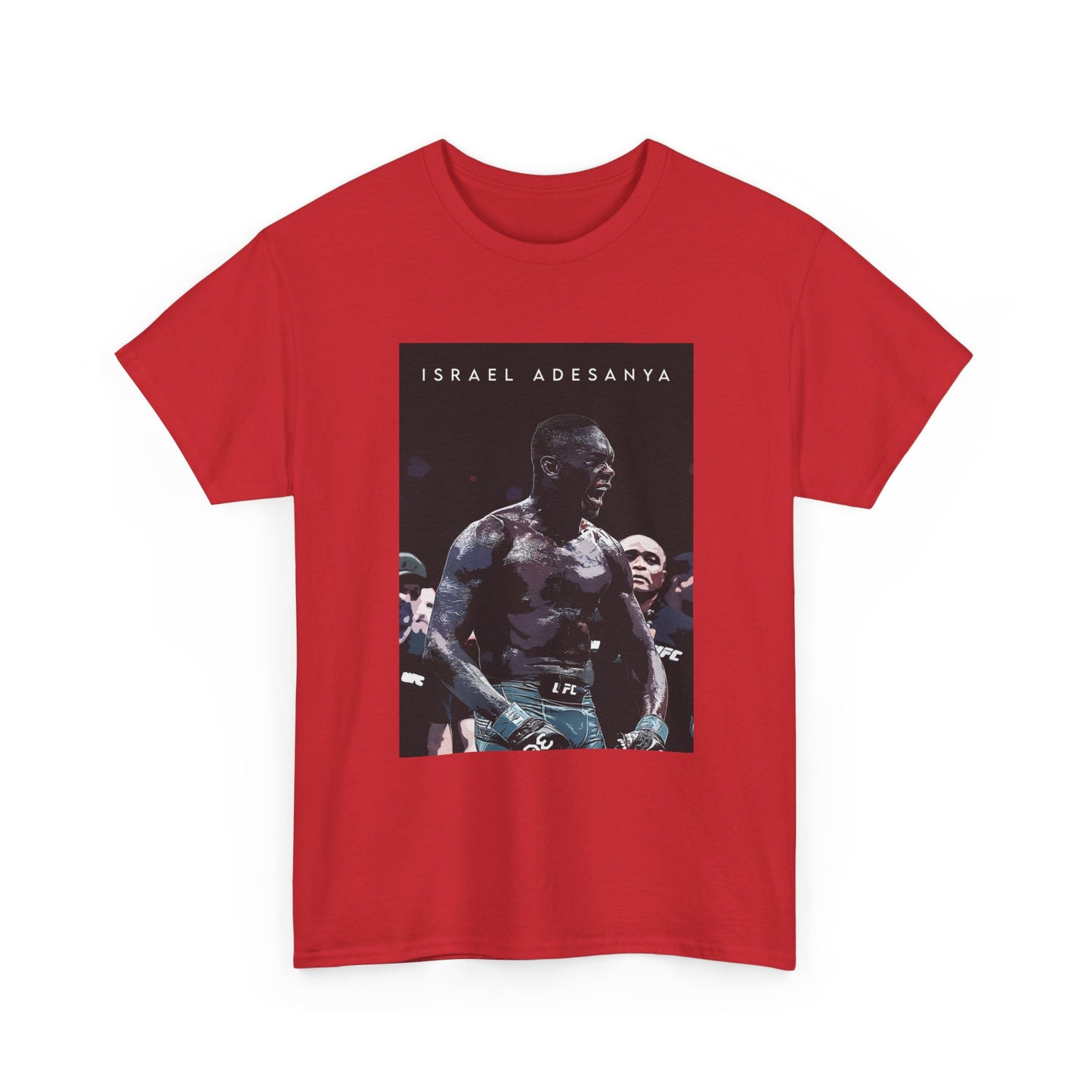 Israel Adesanya Tshirt Poster MMA UFC Merch Champ Graphic Unisex Heavy Cotton