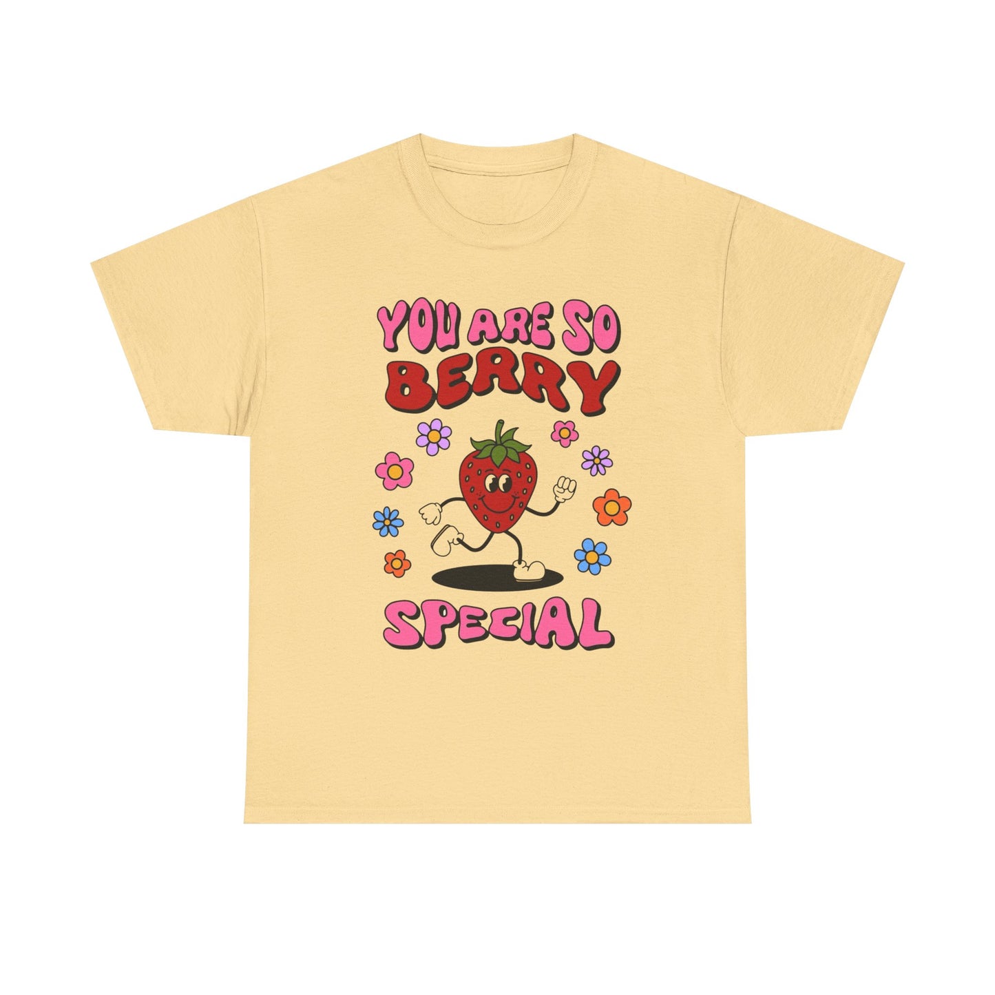 Berry Special Graphic T Shirt Unisex Heavy Cotton Tee