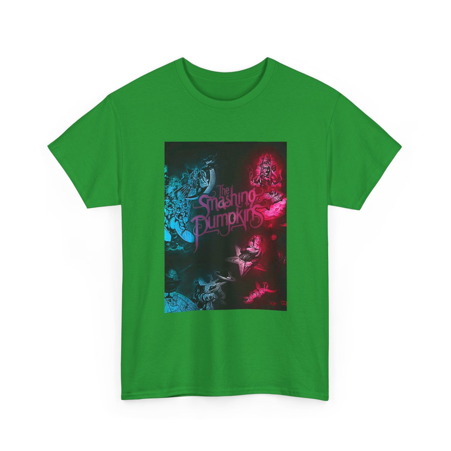 The Smashing Pumpkins Tshirt Vintage Merch Neon Unisex Heavy Cotton Tee