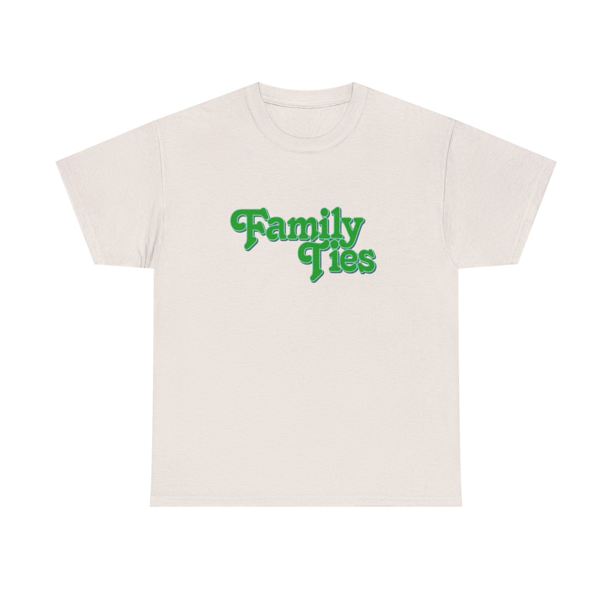 Family Ties Graphic T Shirt Vintage Retro Tv Series Unisex Heavy Cotton Tee