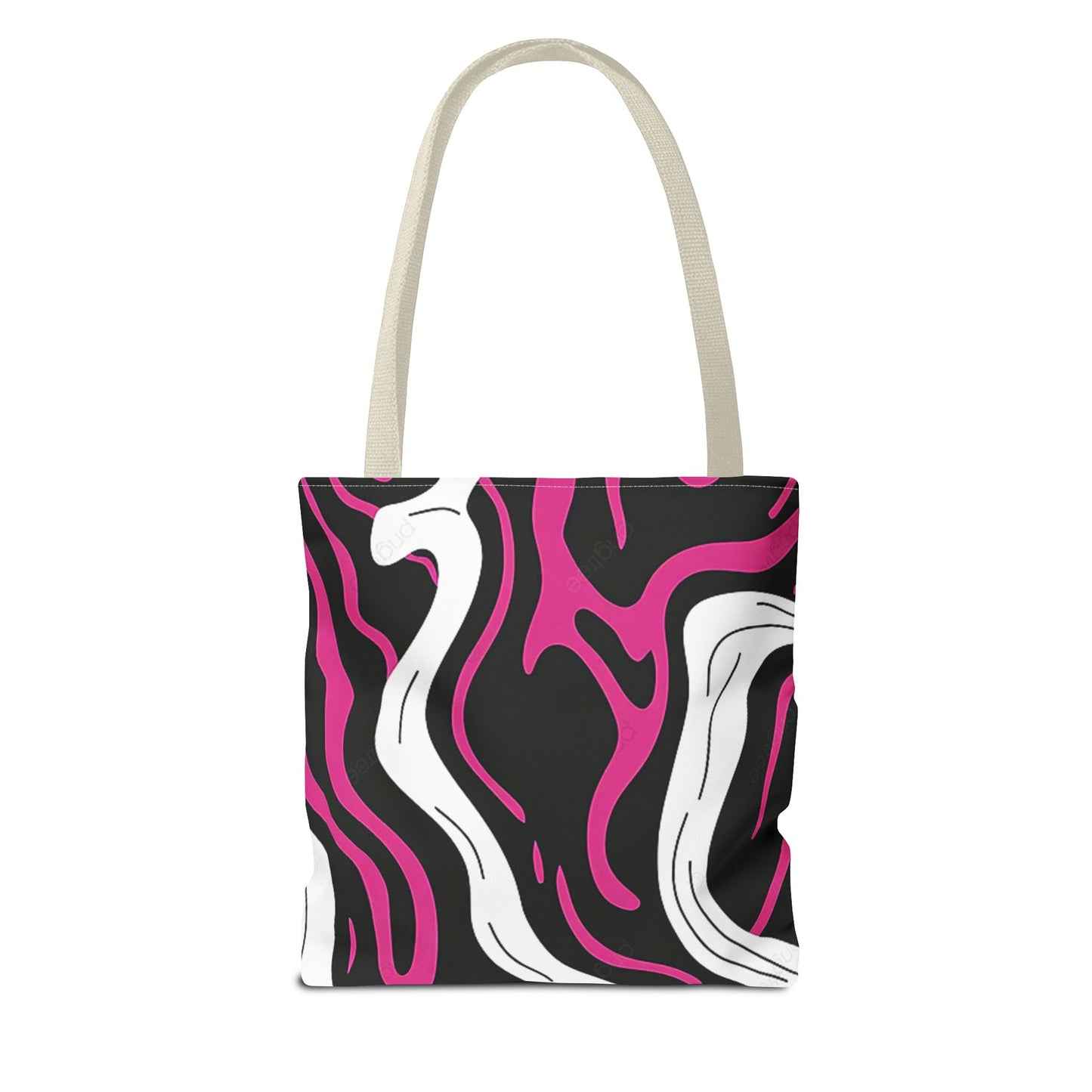 Pink And Black BRAND NEW Modern Purse - Pocketbook - Travel Tote Bag (AOP)