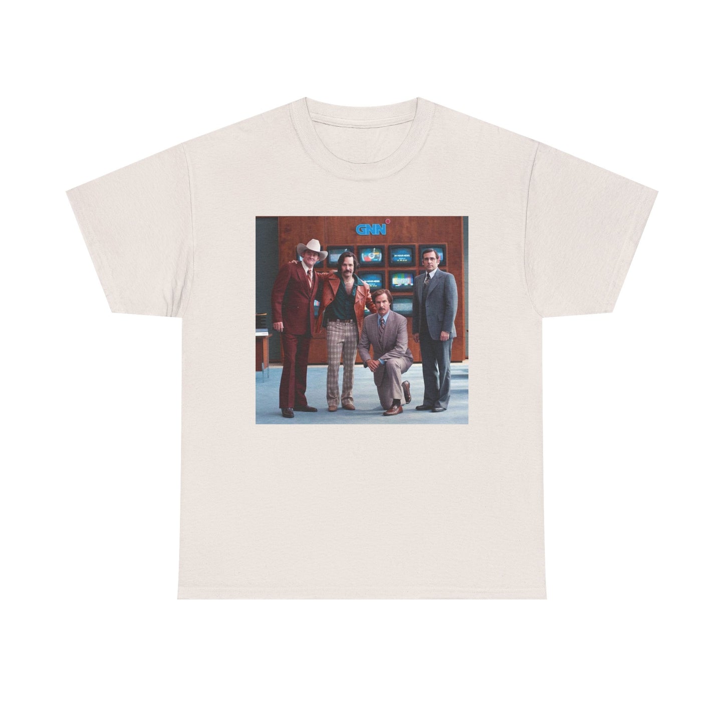 Anchorman Retro Comedy Graphic T Shirt NEW Adult Tee