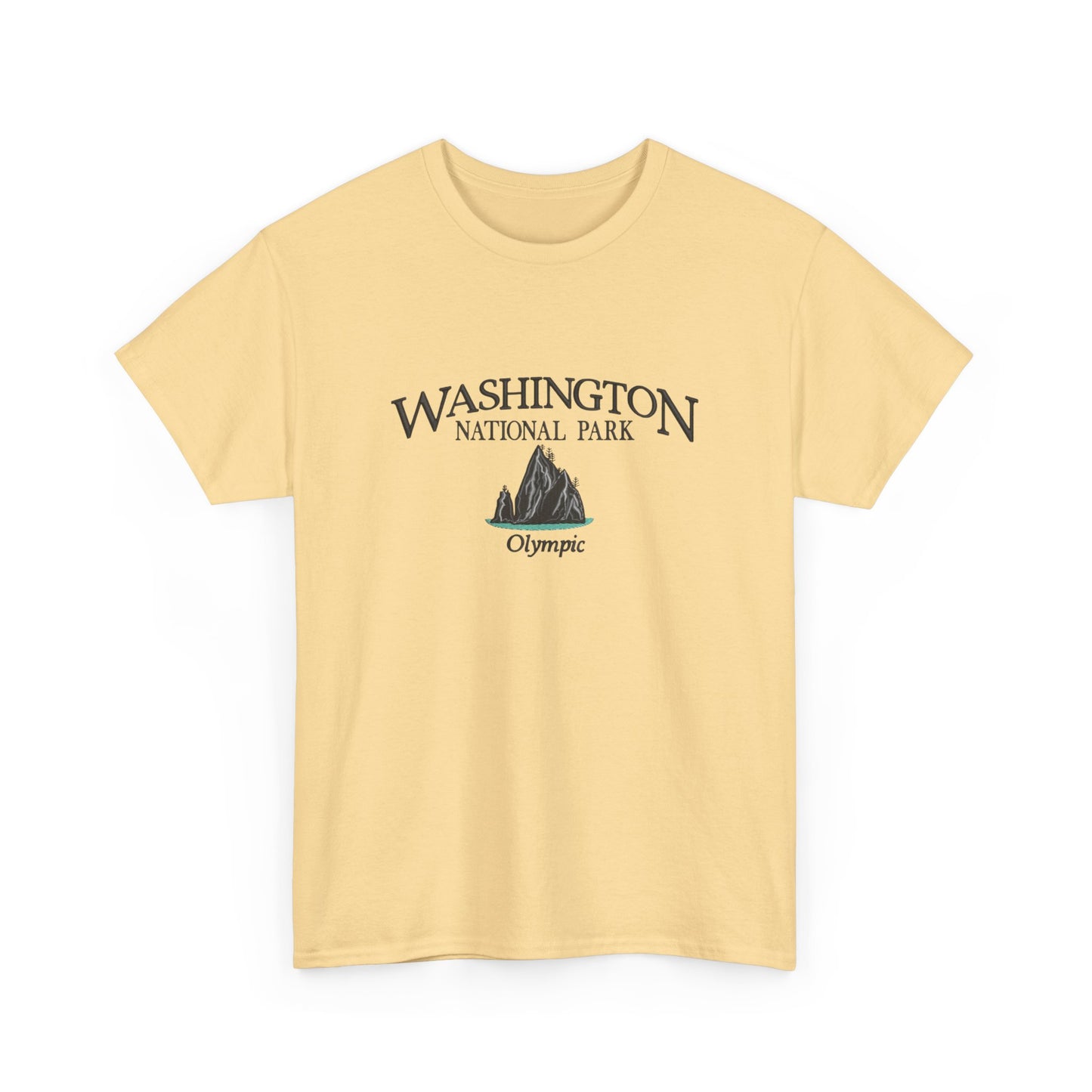 Washington National Park Graphic T Shirt NEW Unisex Heavy Cotton Tee