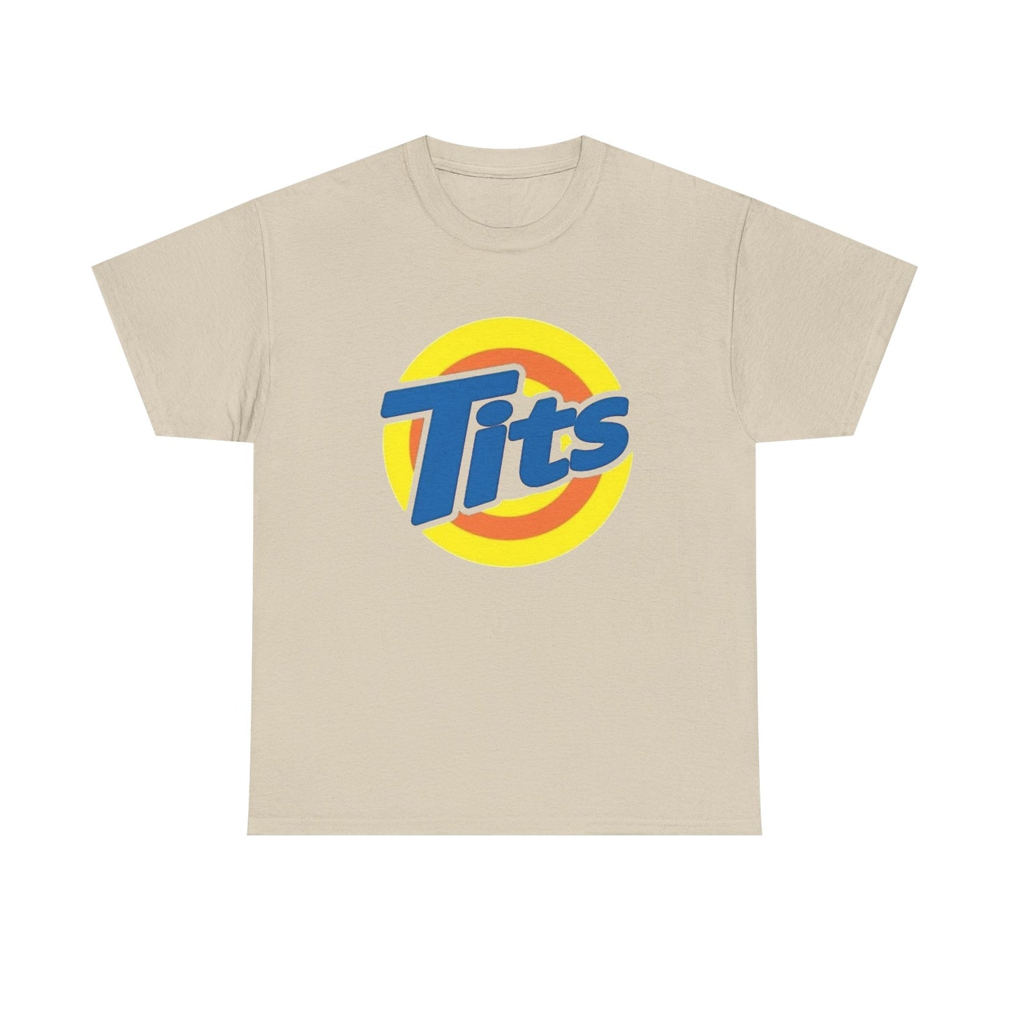 Tits Funny Sex Jokes Graphic T Shirt NEW Unisex Heavy Cotton Tee