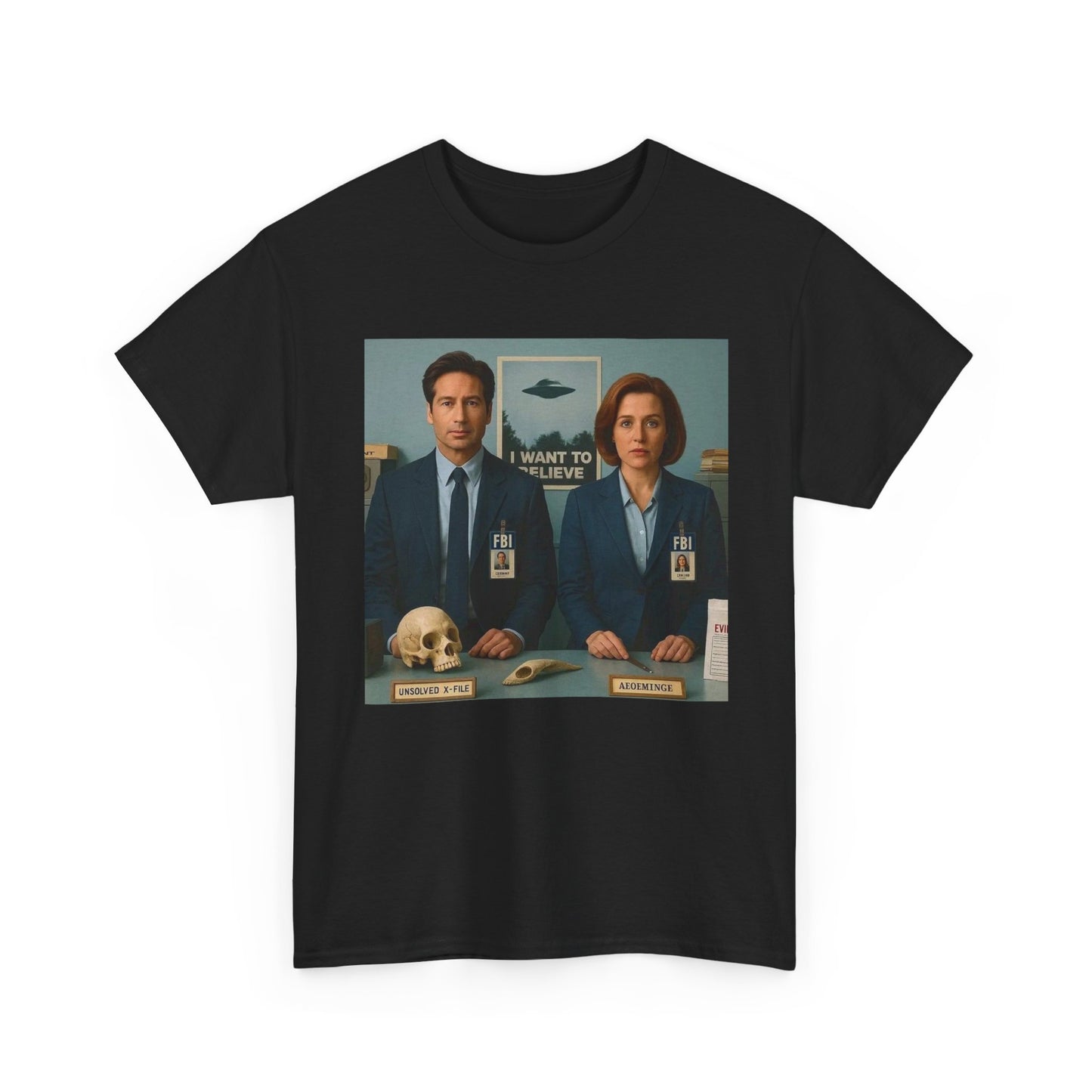 The X Files Aliens Graphic T Shirt Cotton Tee NEW