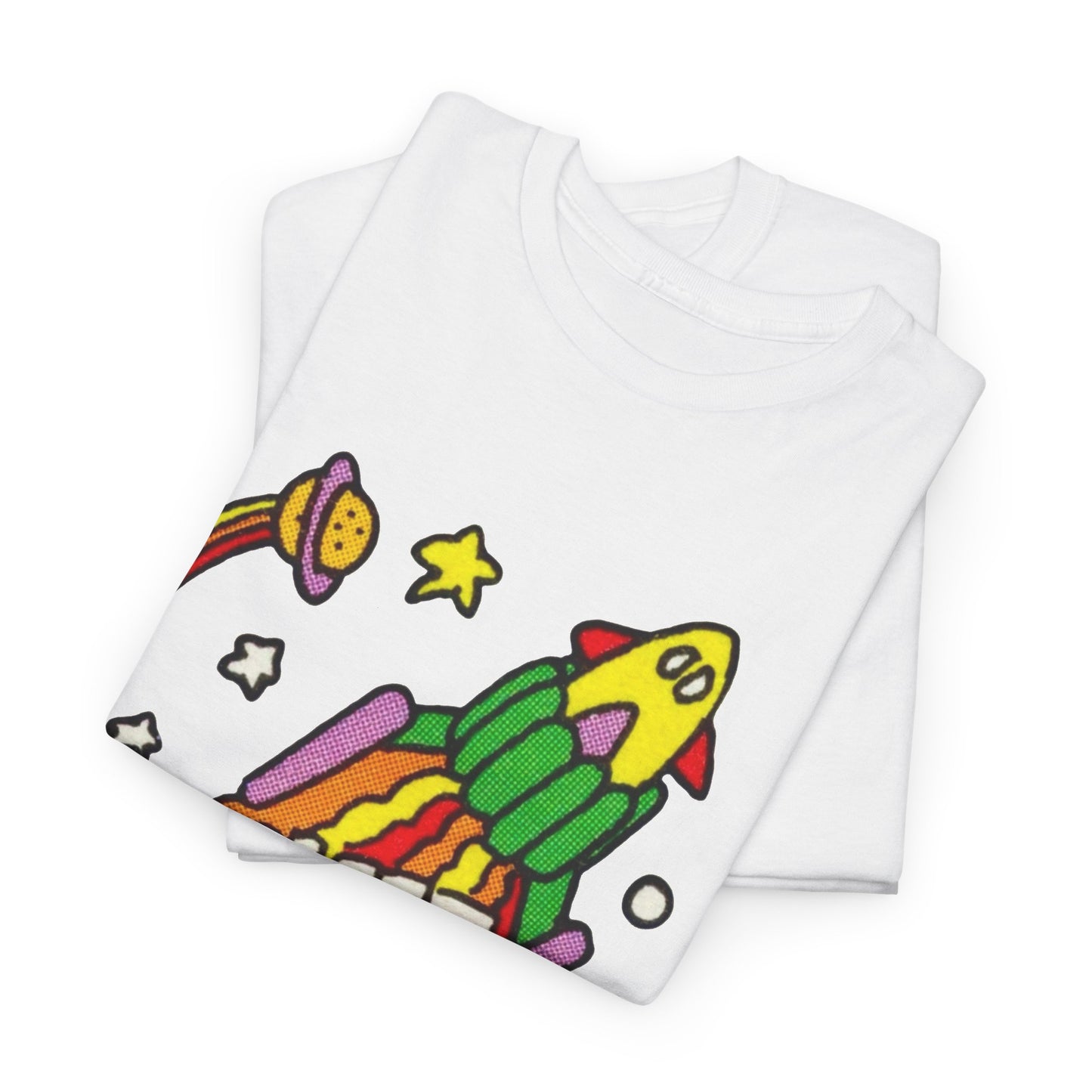Its Time To Blast Off Vintage 90's Graphic T Shirt Unisex Heavy Cotton Tee