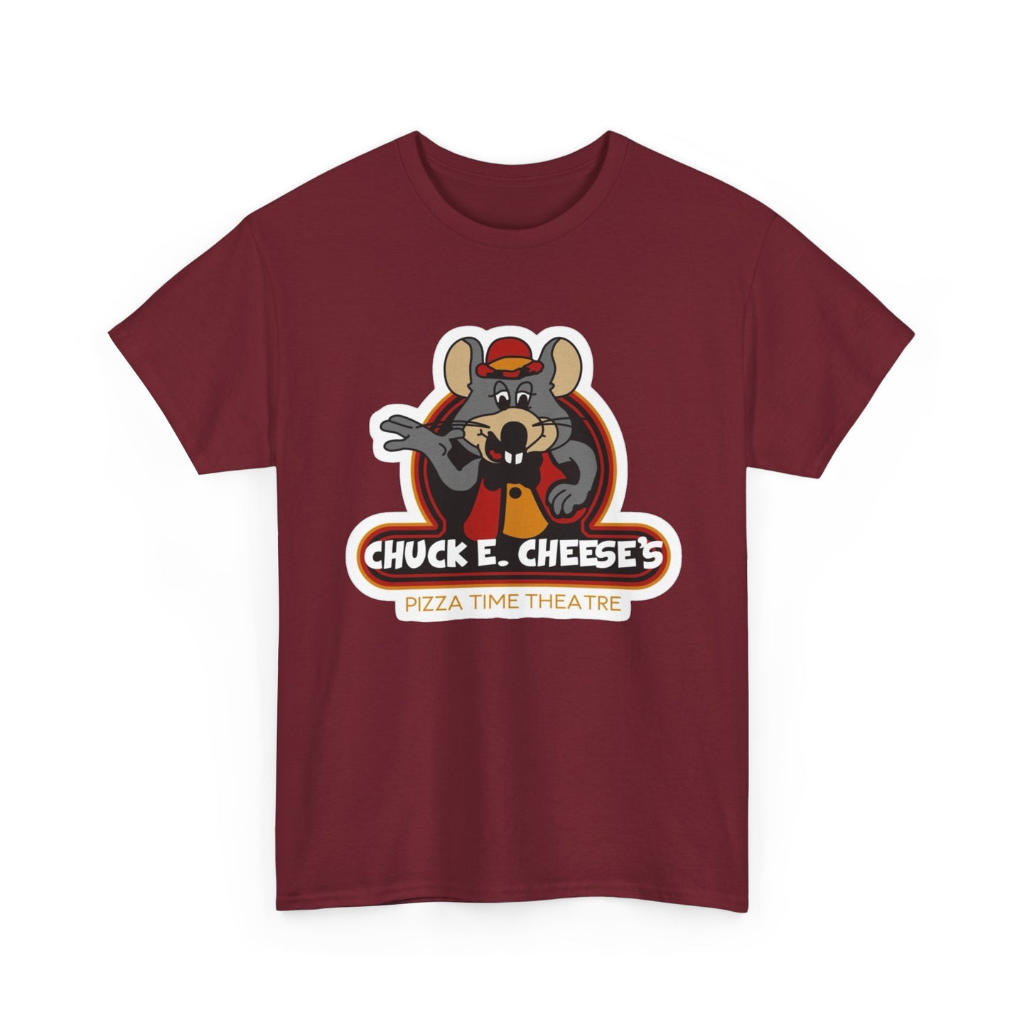 Chuck E Cheese Vintage 90's Kids Graphic T Shirt NEW Unisex Heavy Cotton Tee
