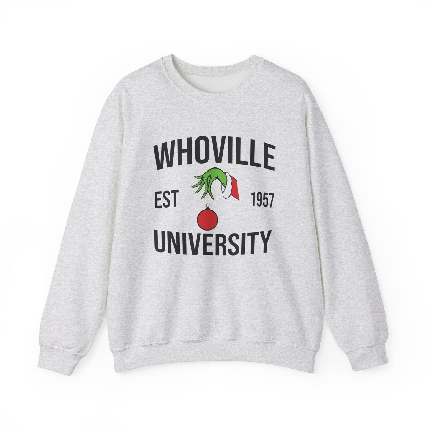 Whoville Grinch Christmas Sweater NEW Unisex Heavy Blend™ Crewneck Sweatshirt