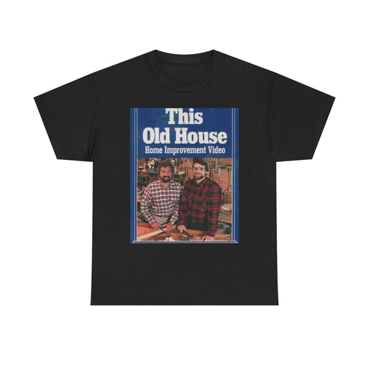 This Old House Graphic T Shirt Vintage New England 90s Unisex Heavy Cotton Tee