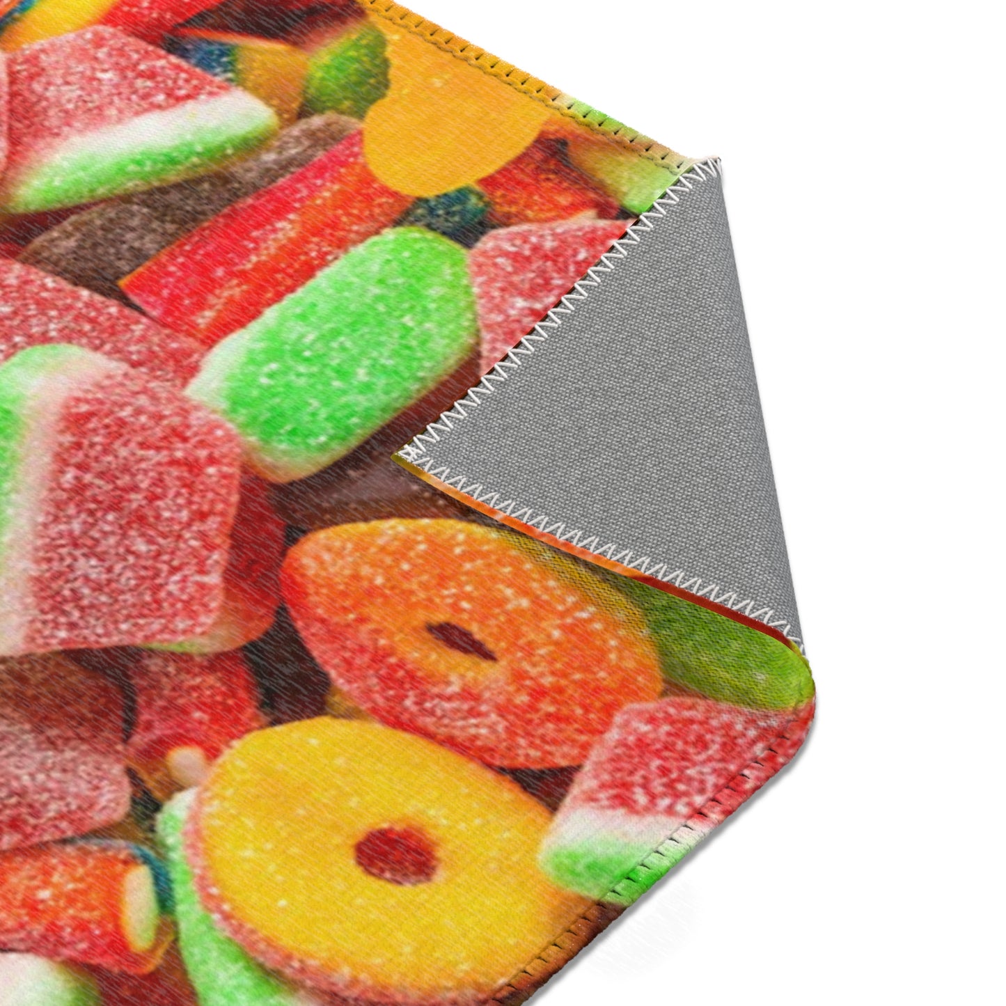 Gummy Candy All Over Print Hype Graphic Funny Area Rugs