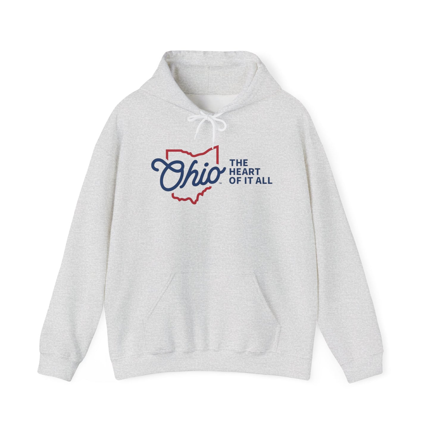 Ohio State Hoodie The Heart Of It All Unisex Heavy Blend™ Hooded Sweatshirt