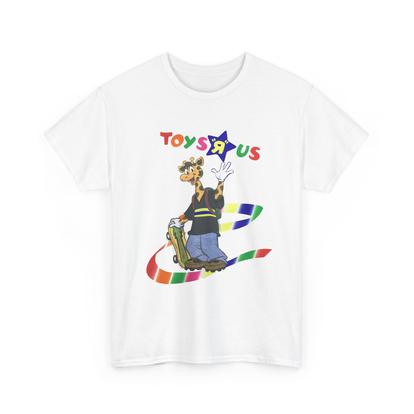 Toys R Us Tshirt Vintage Geoffrey Logo Retro 90s Rare Unisex Heavy Cotton Tee