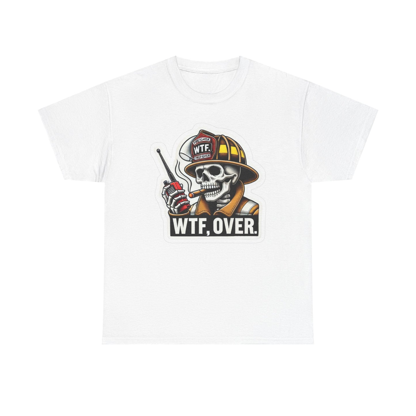 Funny Firefighter Graphic T Shirt S-5XL NEW Unisex Cotton Tee