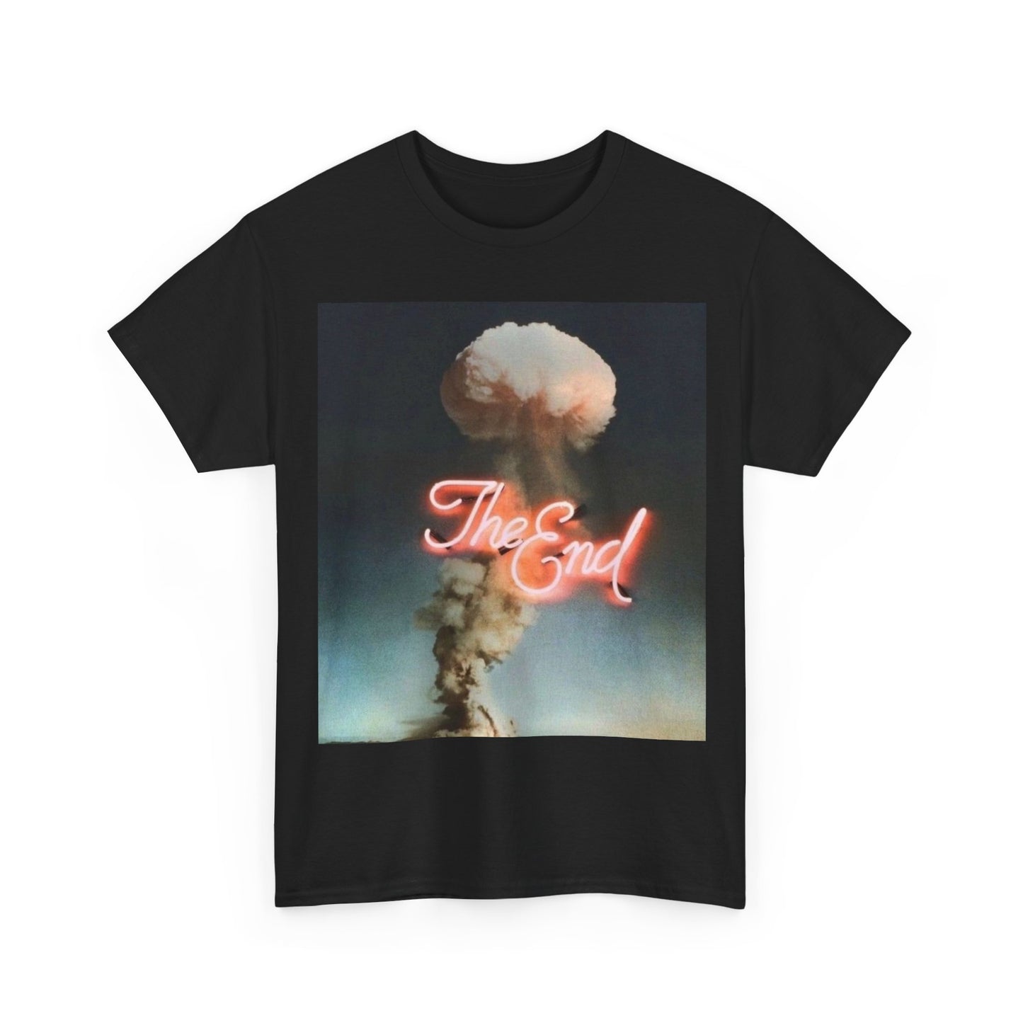 The End Graphic T Shirt Unisex Heavy Cotton Tee GIFT