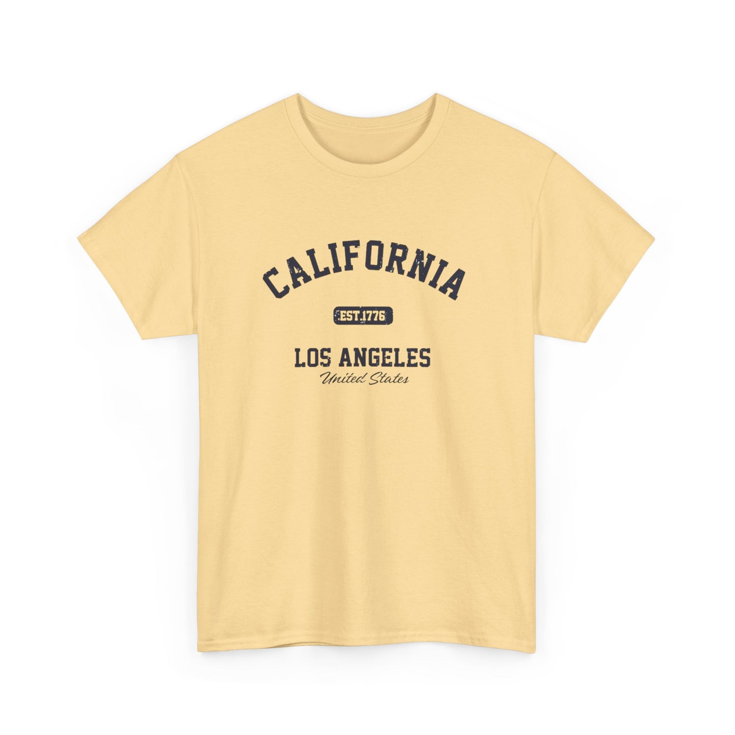 Los Angeles California Graphic T Shirt Heavy Cotton Tee NEW ADULT UNISEX