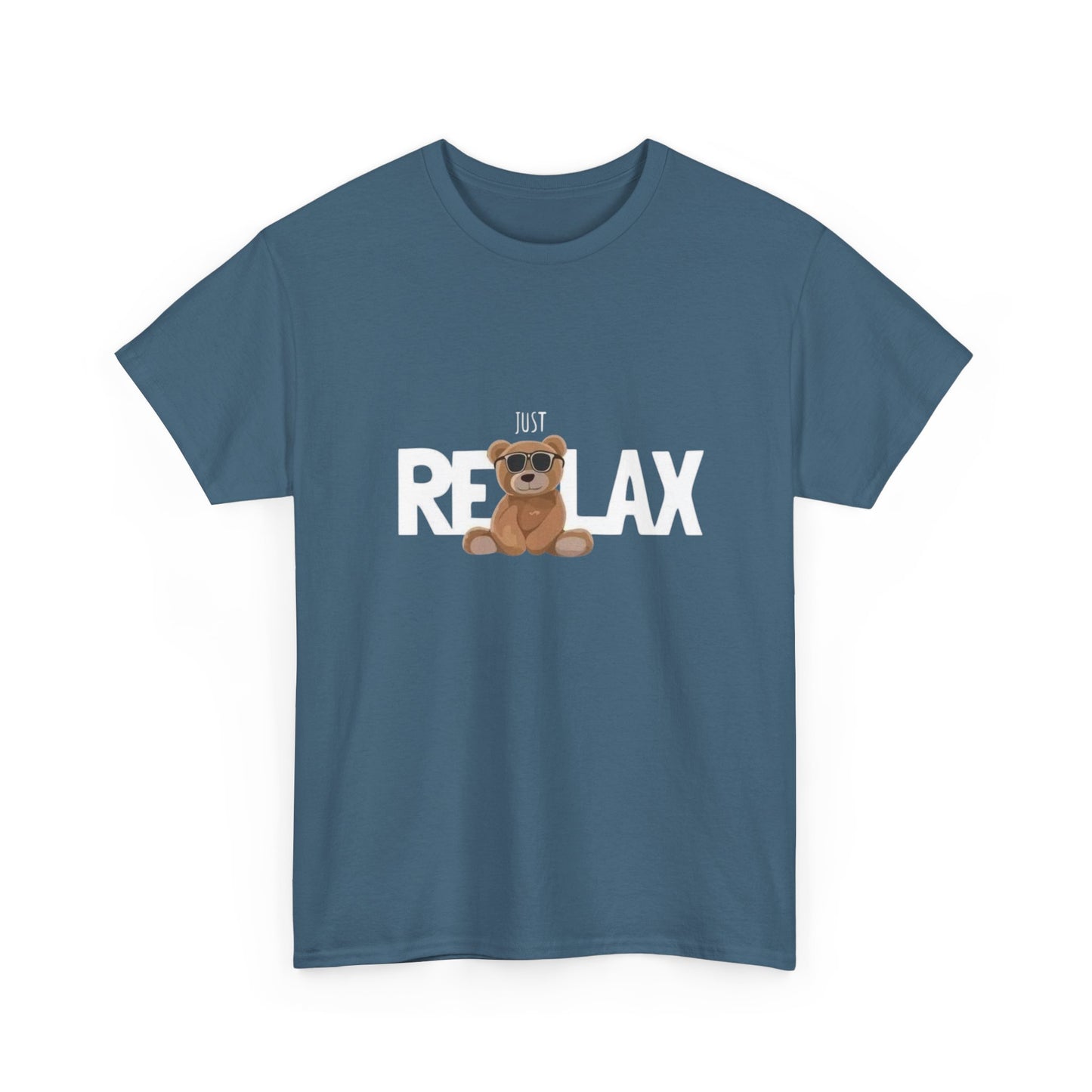 Just Relax Graphic T Shirt Unisex Heavy Cotton Tee