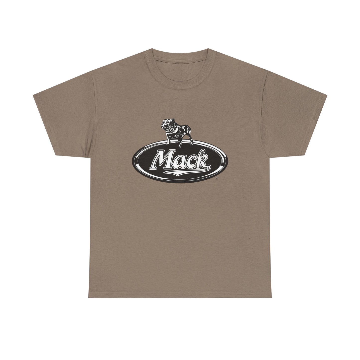 Mack Truck Vintage Bulldog Graphic T Shirt NEW Unisex Heavy Cotton Tee