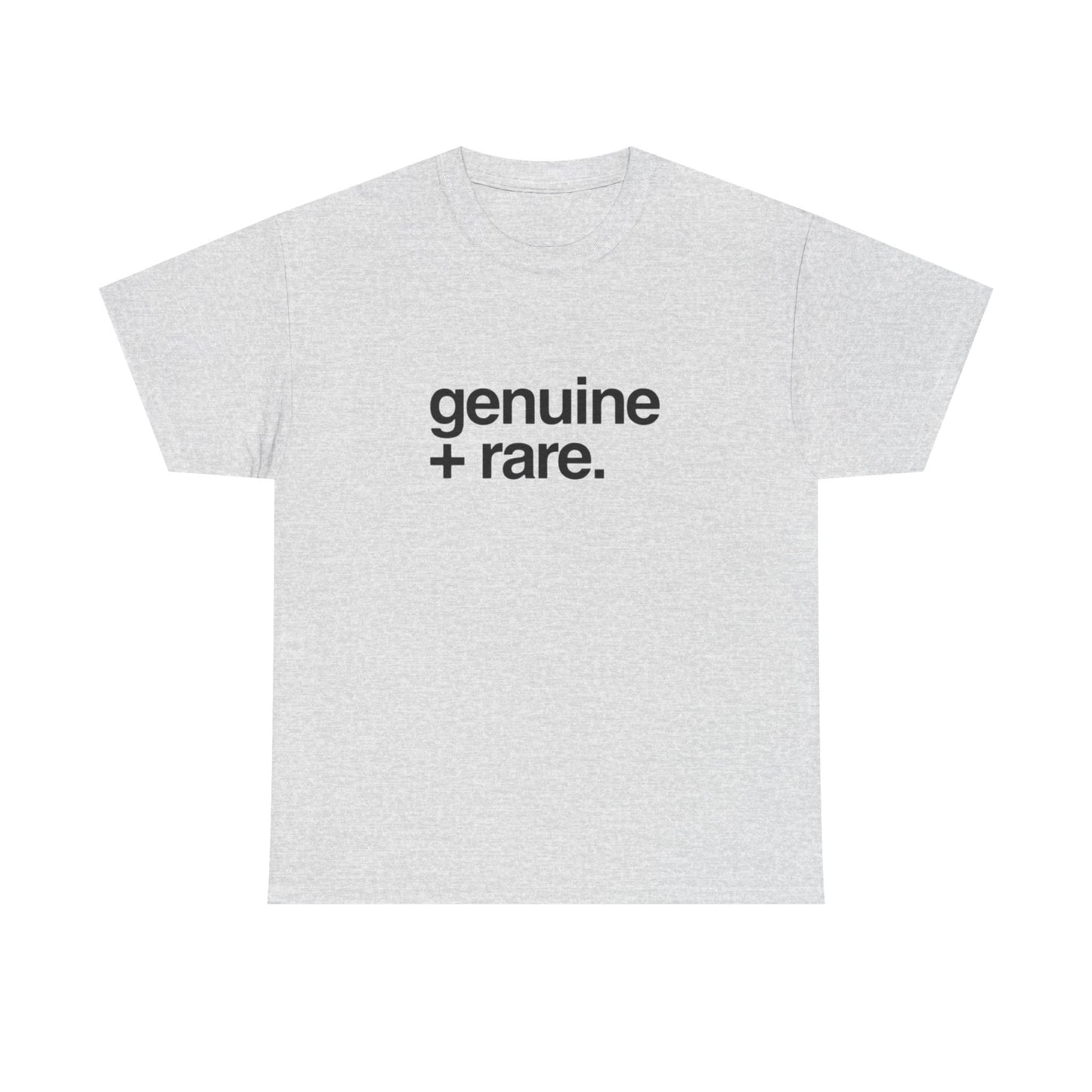 Genuine And Rare Graphic T Shirt NEW Unisex Heavy Cotton Tee