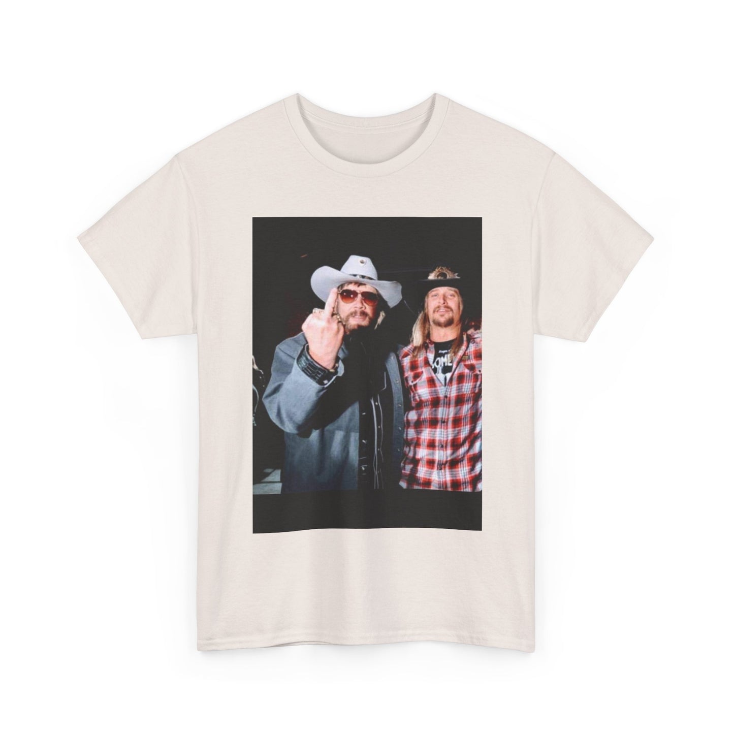Hank Williams jr T-shirt kid rock country vintage Unisex Heavy Cotton AMERICAN