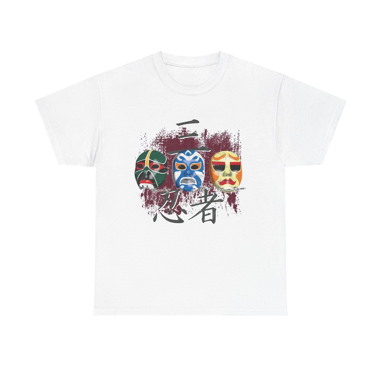 3 Ninjas Tshirt Retro Karate Movie Vintage 90s Masks Unisex Heavy Cotton Tee