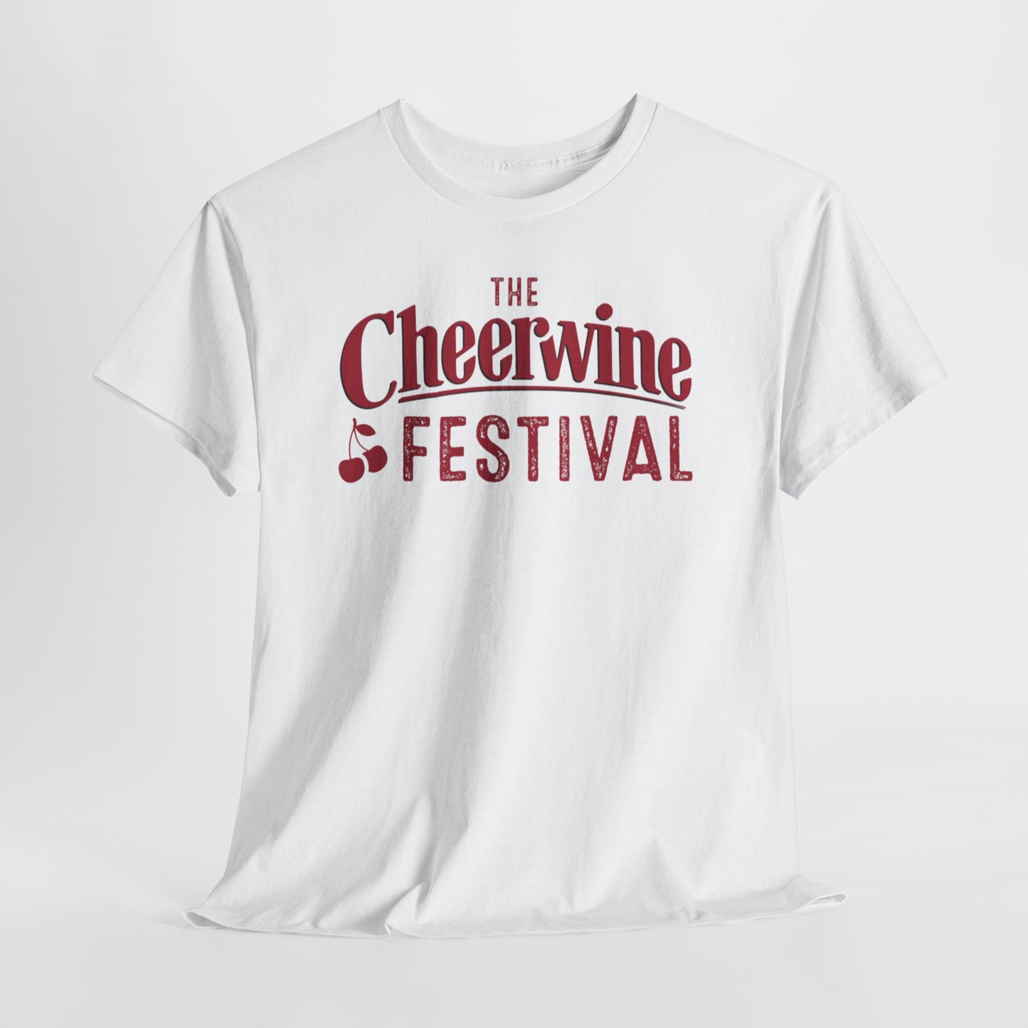 Cheerwine Festival Graphic T Shirt Retro Soda Carolinas Unisex Heavy Cotton Tee