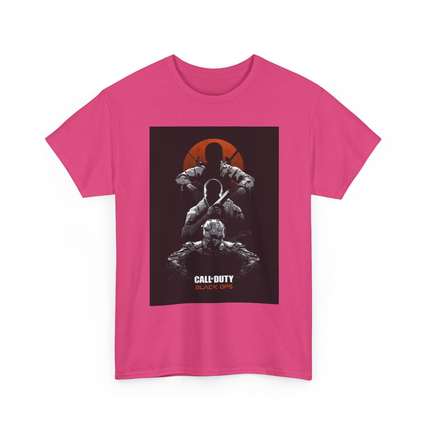 Call of Duty Black OPS Tshirt Retro gamer Xbox gaming Unisex Heavy Cotton Tee