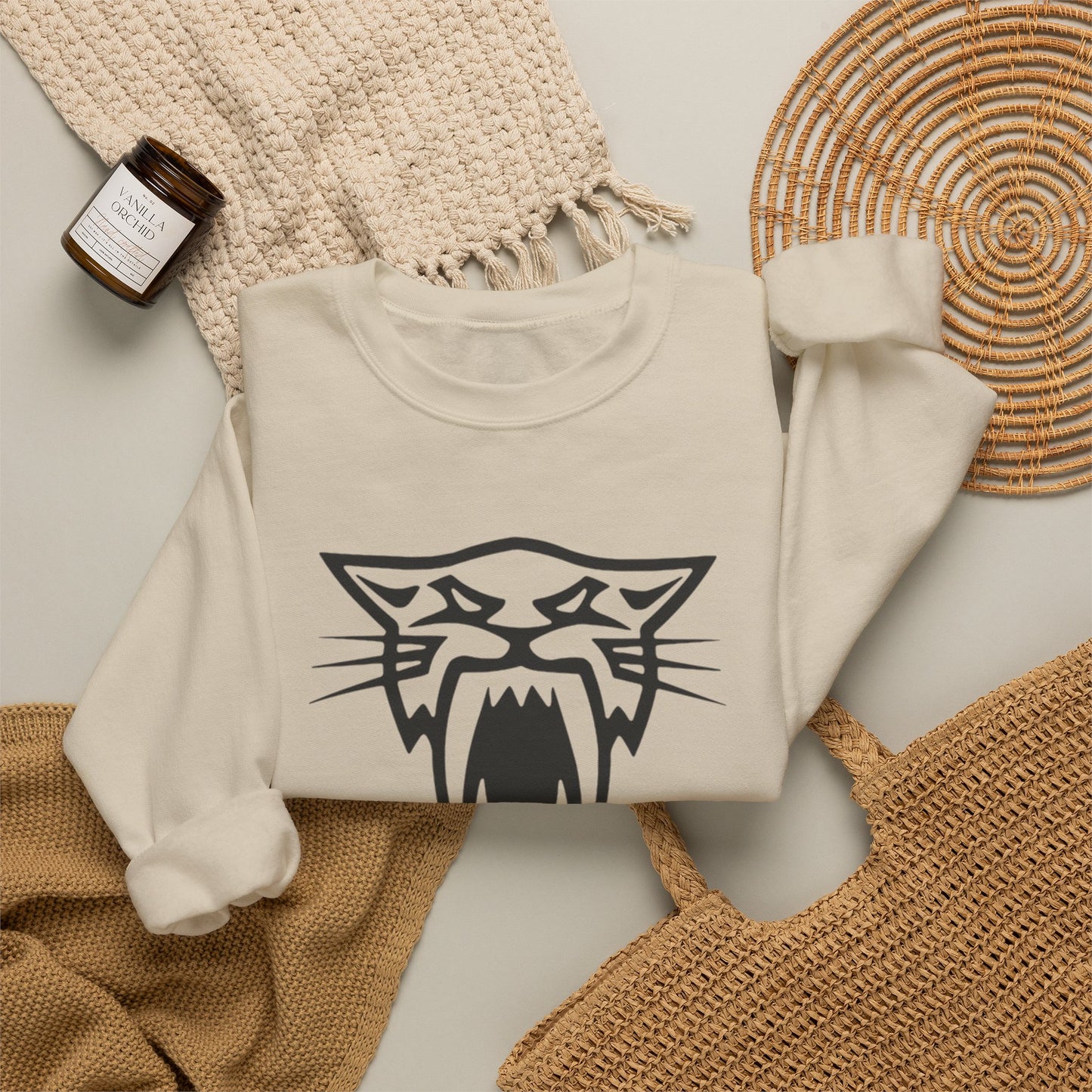 Arctic Cat Graphic Sweater Unisex Heavy Blend™ Crewneck Sweatshirt