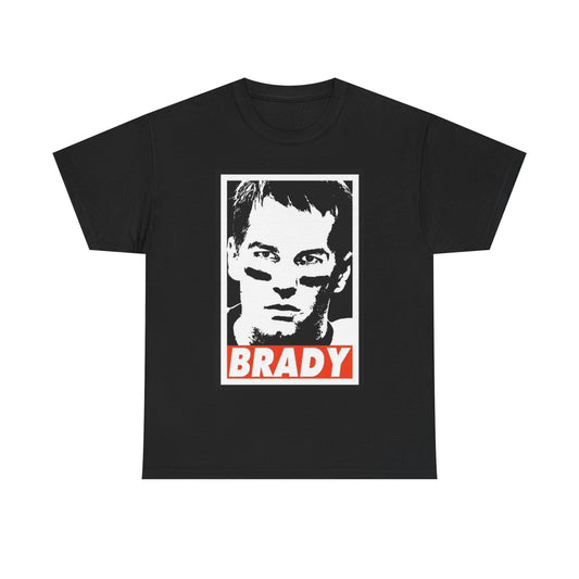 Tom Brady Tshirt Patriots New england Boston Football Unisex Heavy Cotton Tee
