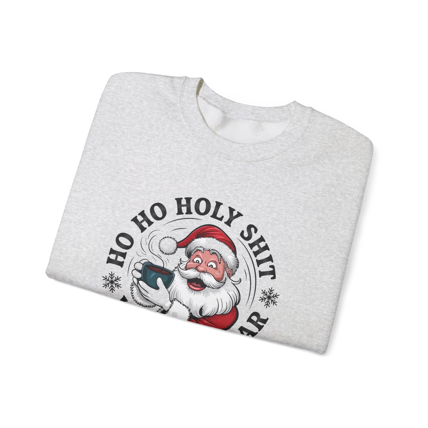 Funny Santa Christmas Sweater NEW Unisex Heavy Blend™ Crewneck Sweatshirt